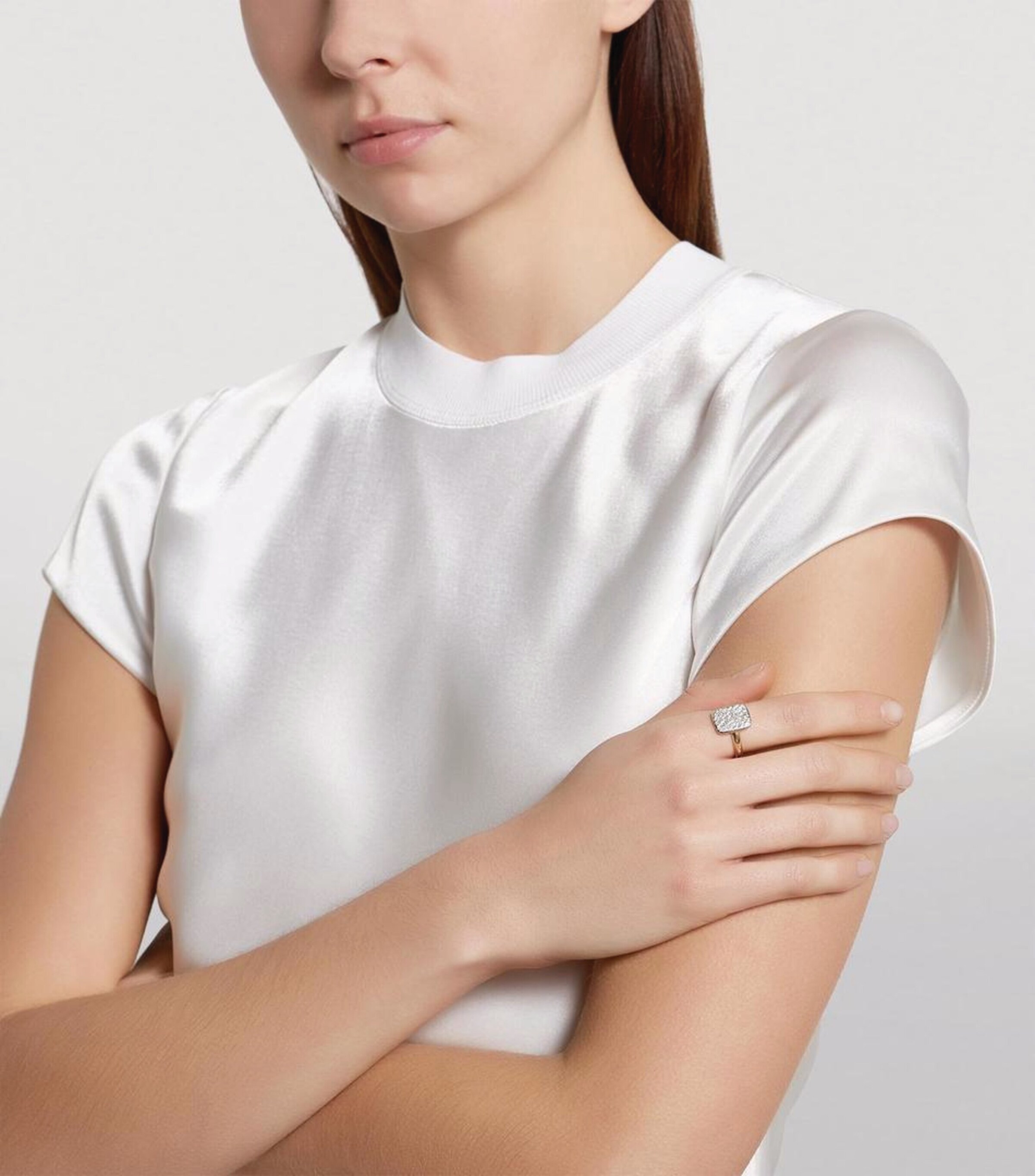 Rose Gold and Diamond Sabbia Ring DB000 Image 5