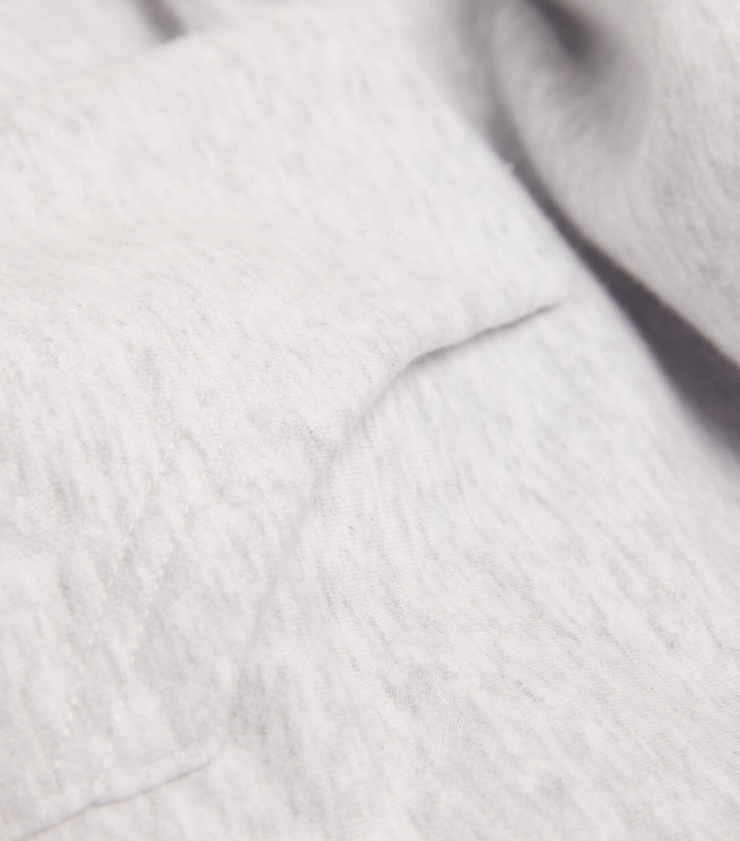 Skims Womens Fleece Classic Hoodie Light Heather Grey Image 5
