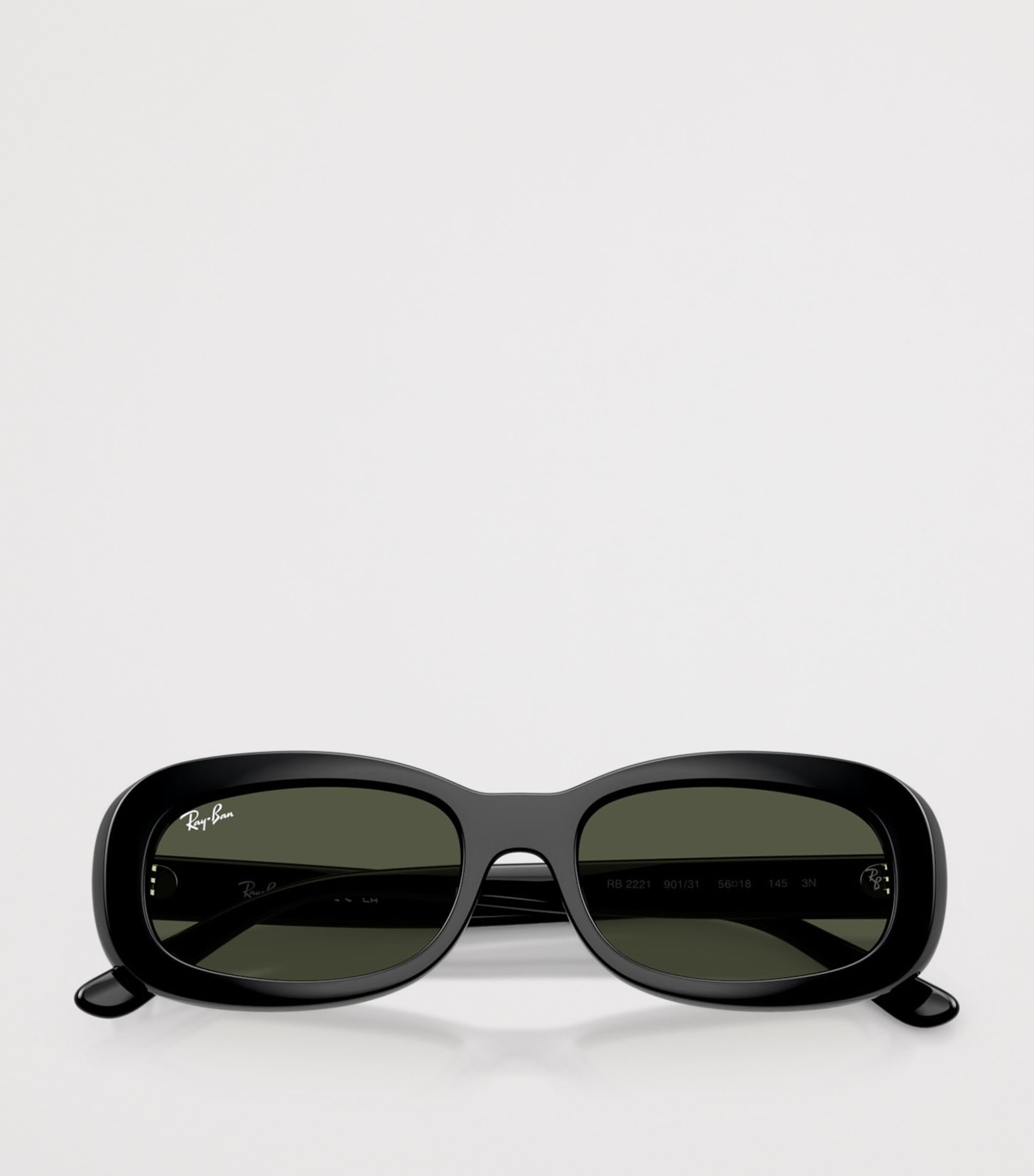 Ray-Ban RB2221 Ritual Oval Sunglasses Black Image 5