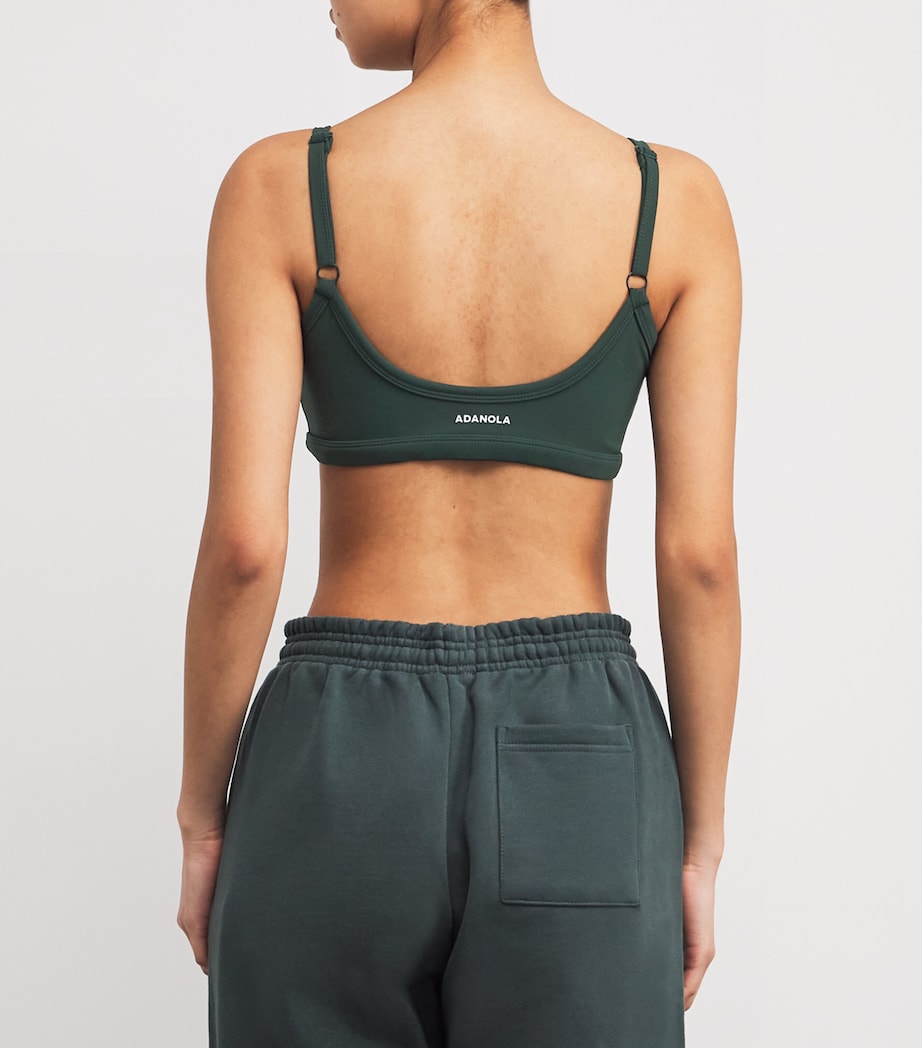Ultimate Scoop Sports Bra PINE GREEN Image 4