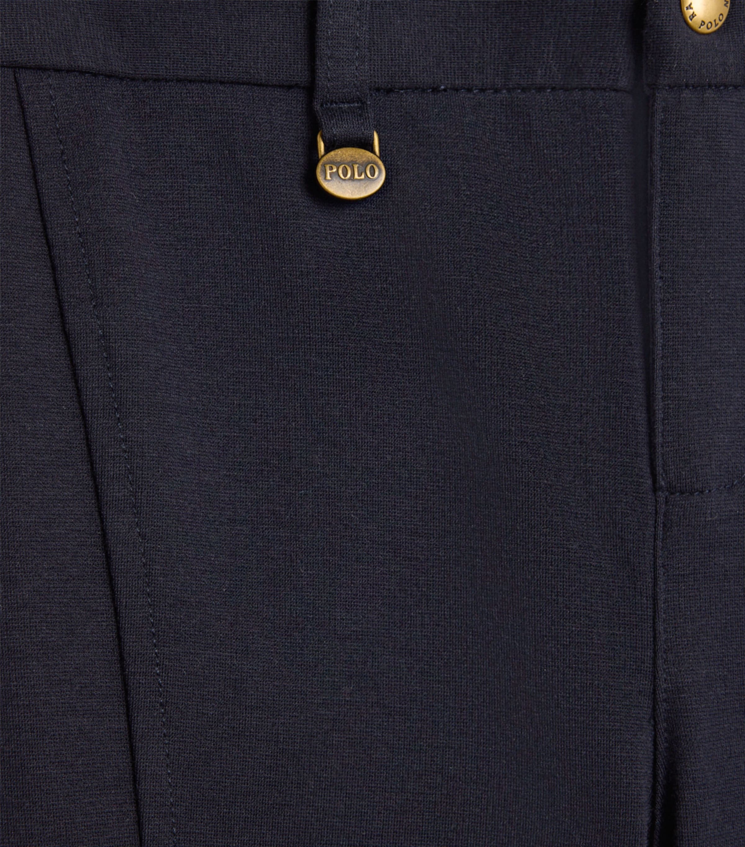 Knit Leggings (2-6 Years) NAVY Image 2