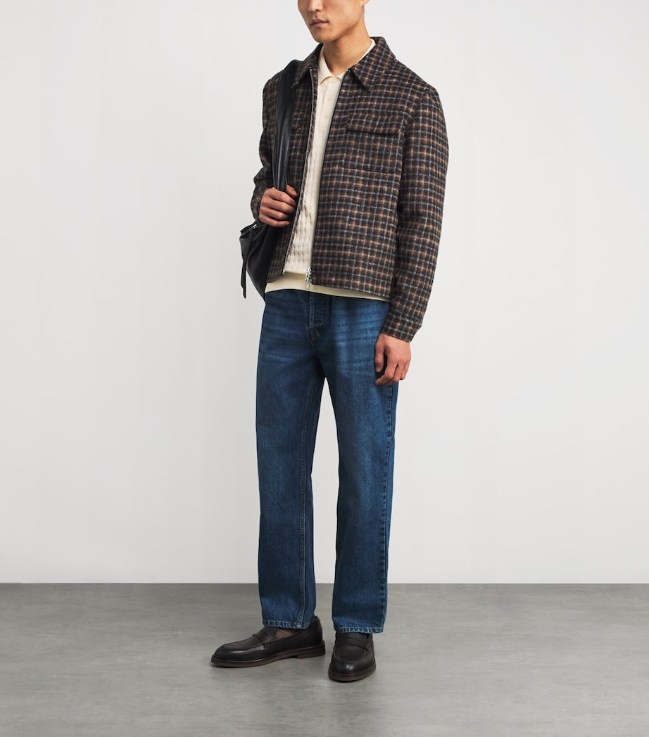 Cotton-Cashmere Oban Polo Sweater ECRU Image 2