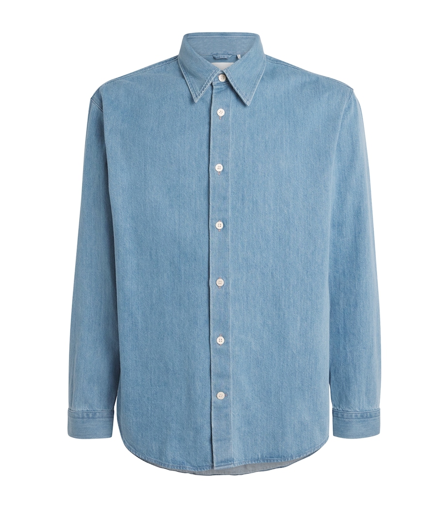 Denim Relaxed Casper Overshirt BLUE DENIM Image 1