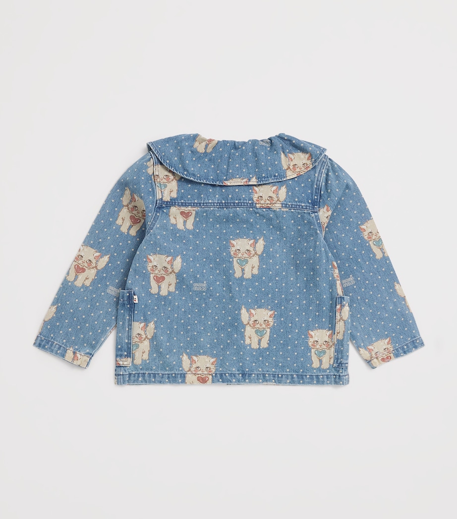 KONGES SLOJD Denim Magot Jacket (9 Months-10 Years) Miao Image 2