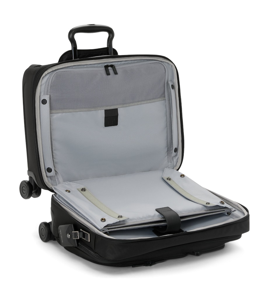 Tumi Alpha 4 Deluxe Laptop Expandable Wheeled Briefcase (45cm) Black Image 2