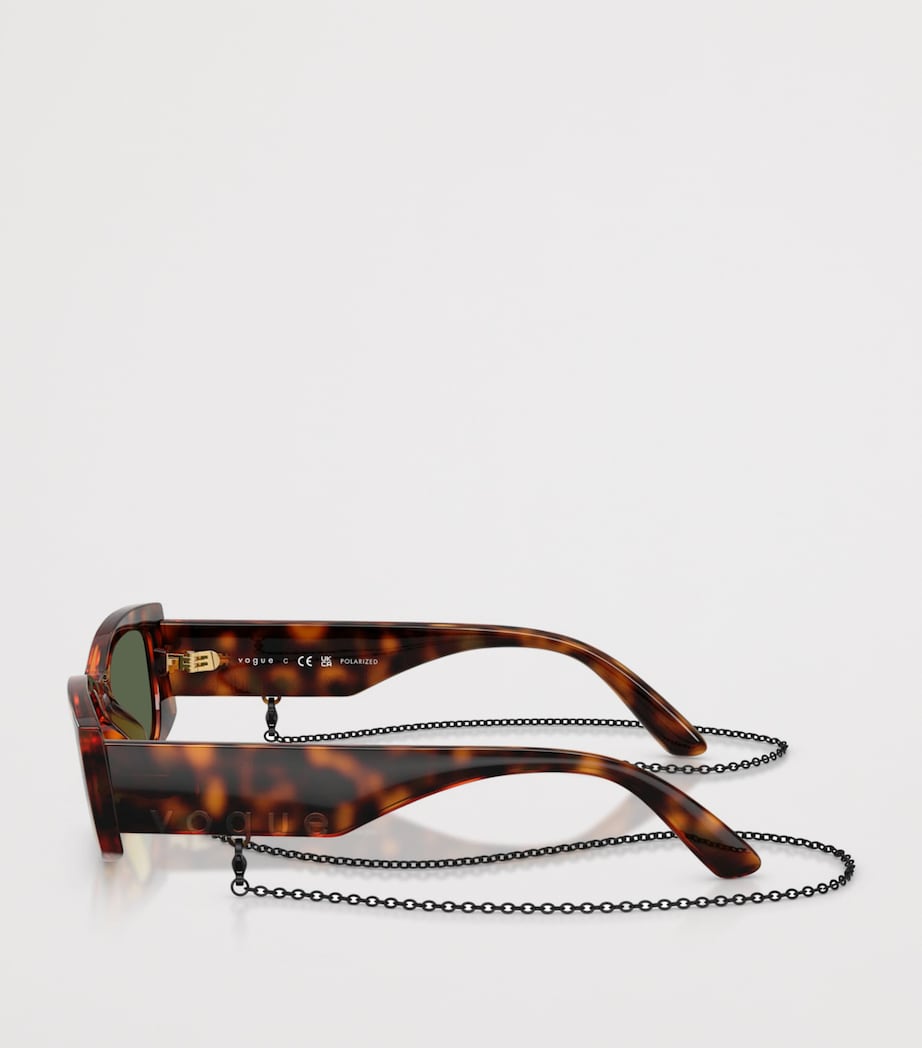 Vogue Chain Pillow Sunglasses Image 3