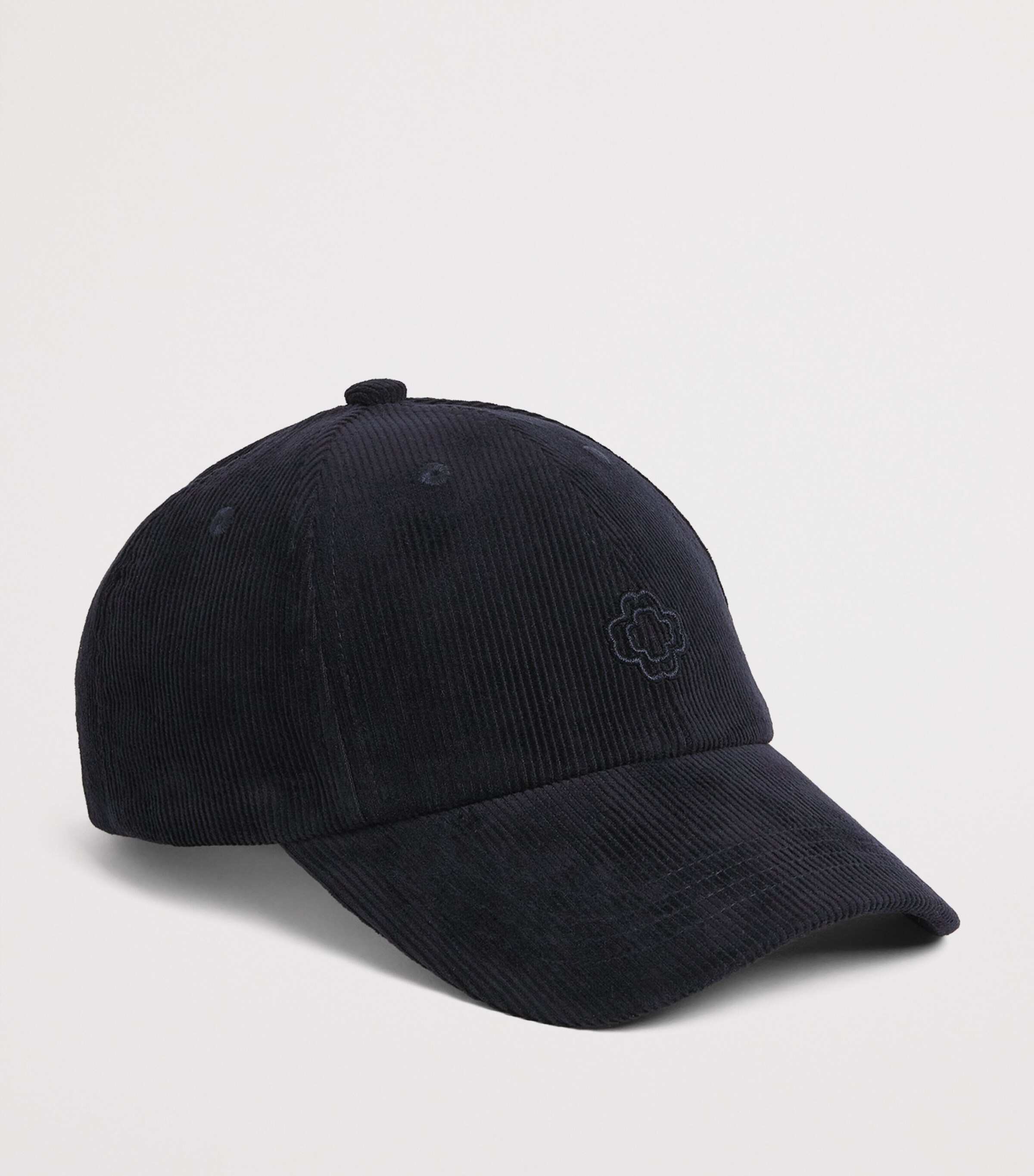 Cotton-Blend Logo Cap NAVY Image 2