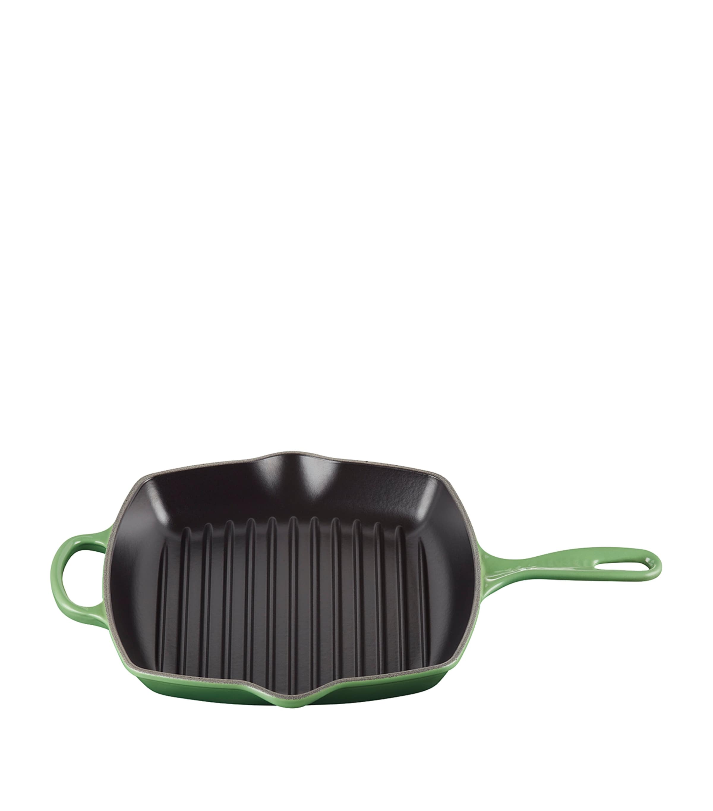 Le Creuset Cast Iron Square Grillit In Green