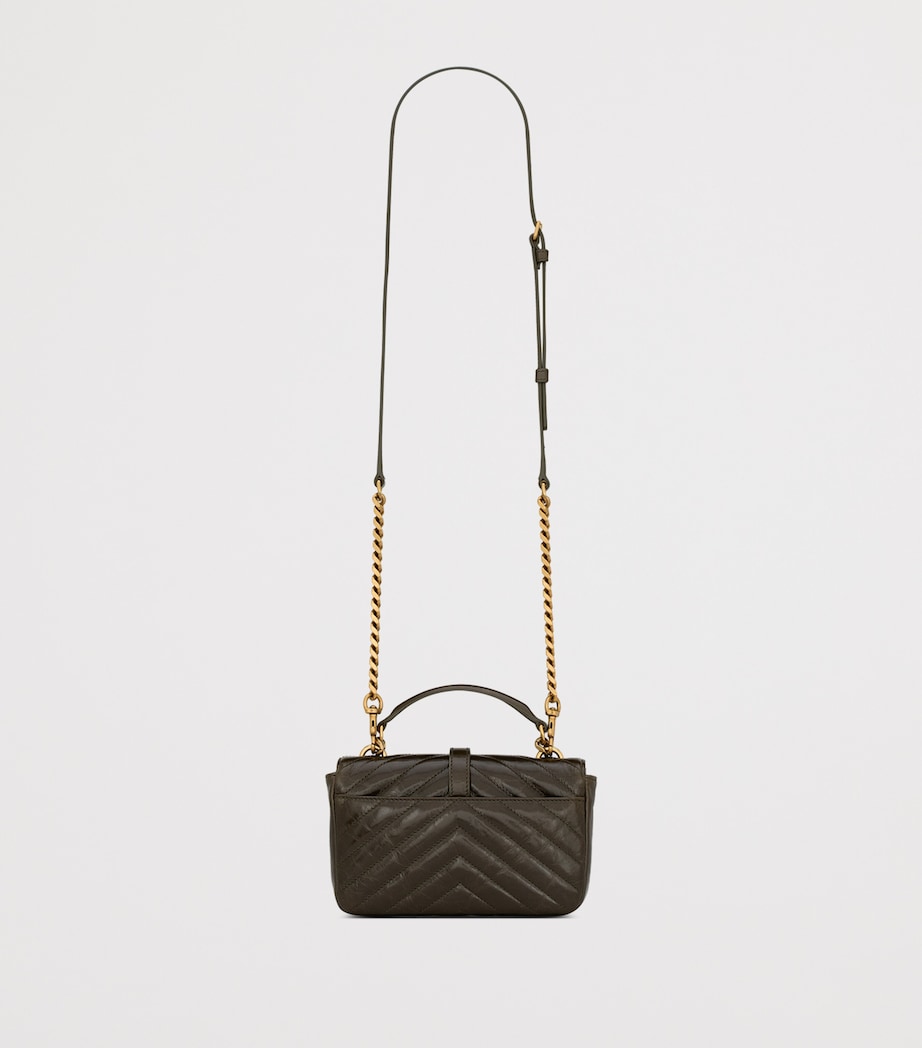 Saint Laurent Leather College Top-Handle Bag Image 2