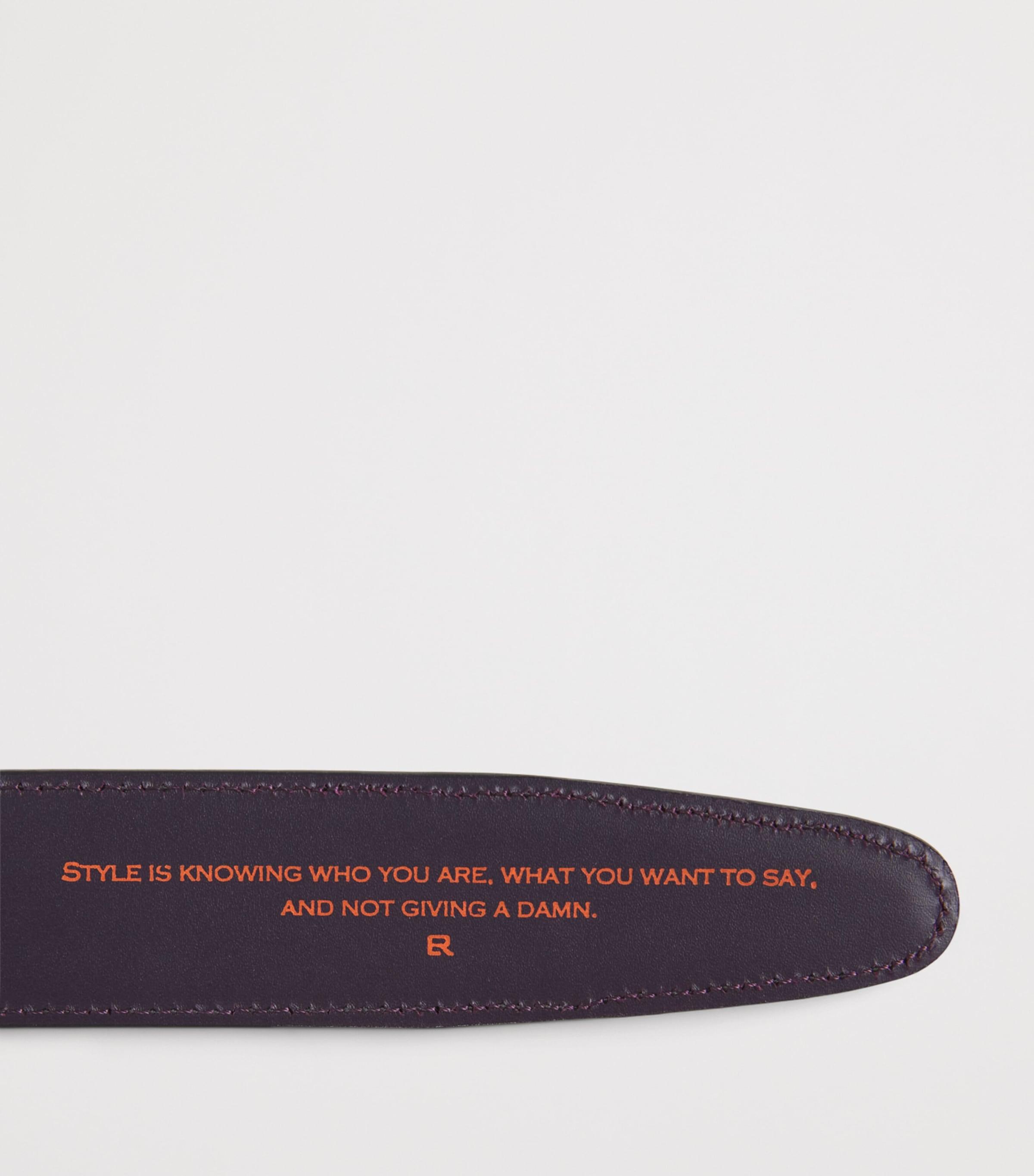 Elliot Rhodes Leather Jolson Belt Black Image 5