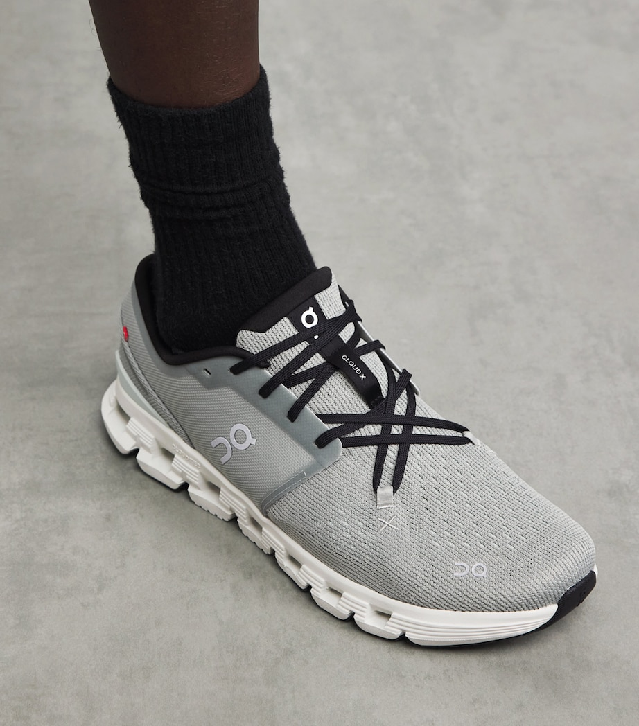 On Mens Cloud X 4 Trainers Tin | Iceberg Image 2