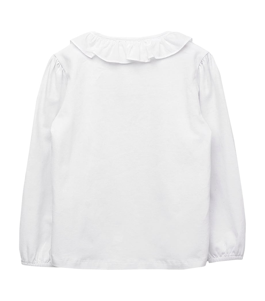 Trotters Stretch-Cotton Willow Blouse (2-5 Years) White Image 2