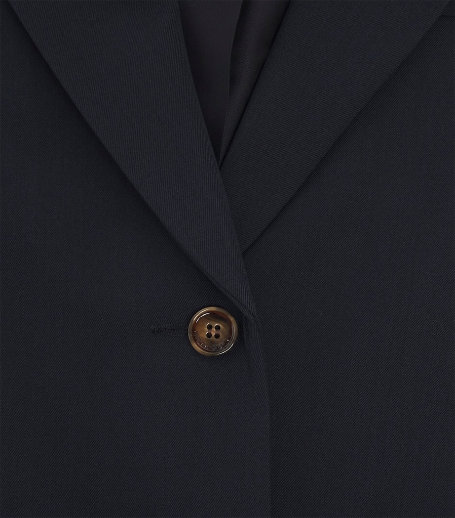 Single-Breasted Blazer NAVY Image 5