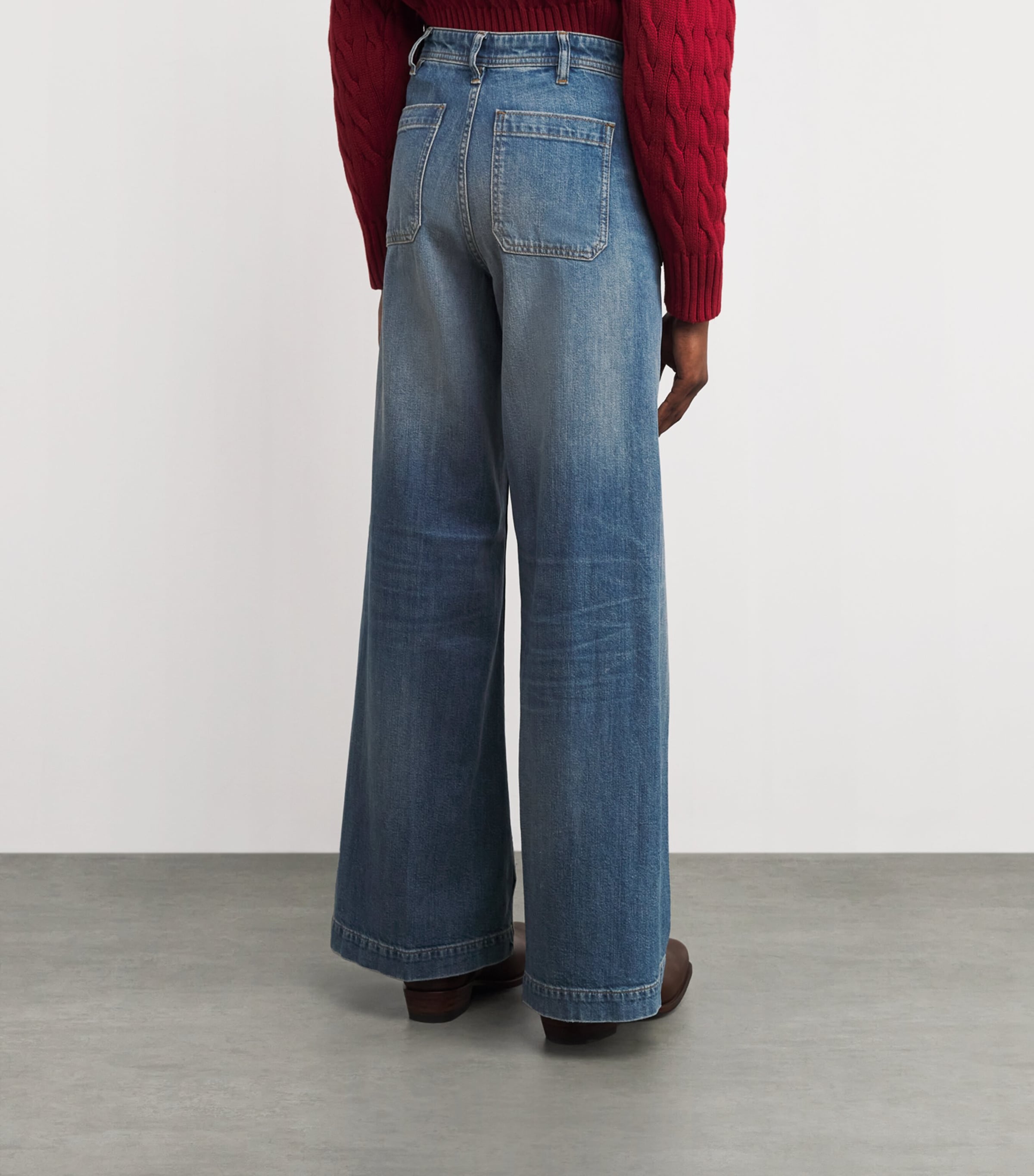 Polo Ralph Lauren Womens Bootcut Jeans Arlit Wash Image 4