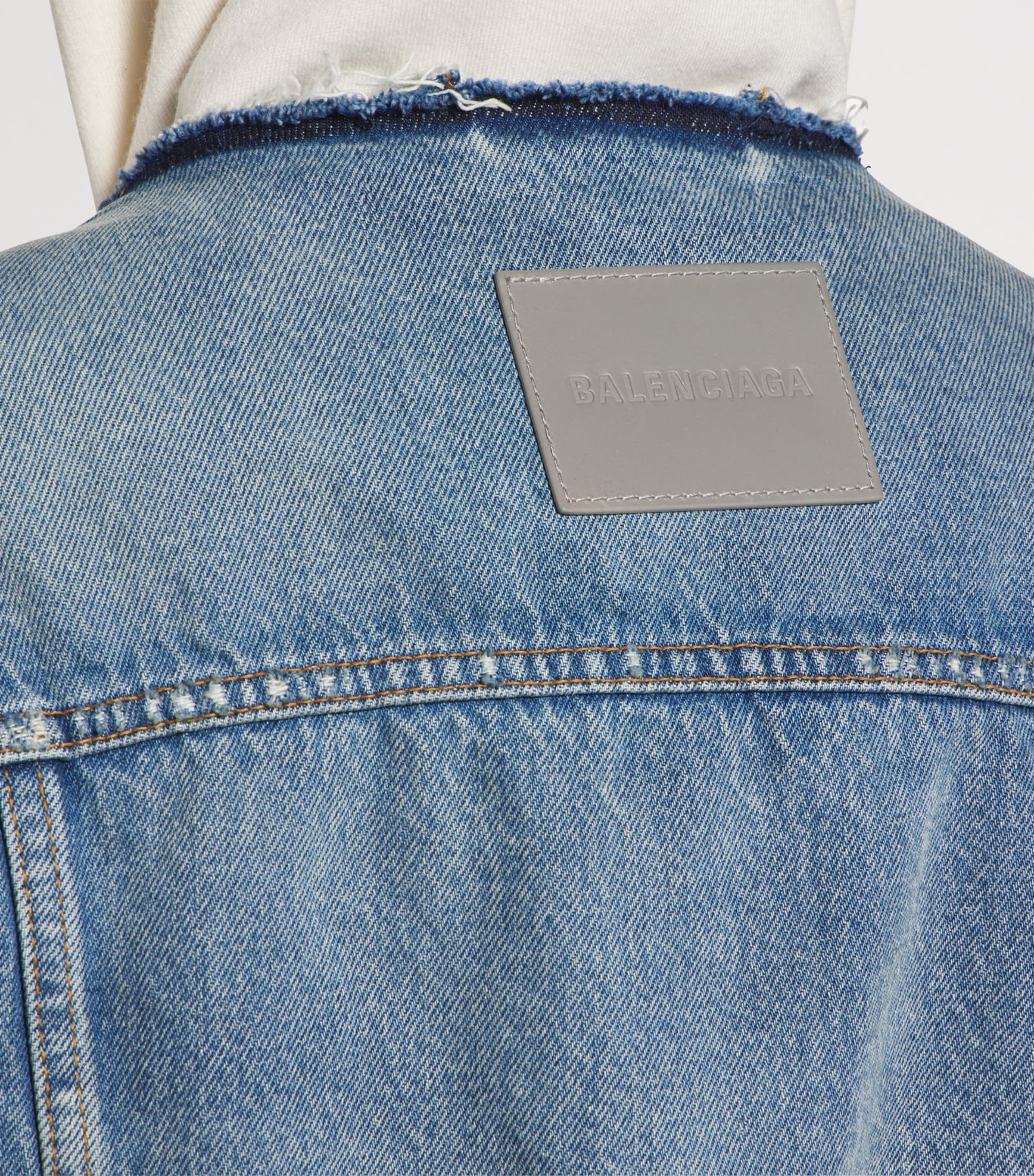 Balenciaga Womens Denim Jacket Image 6