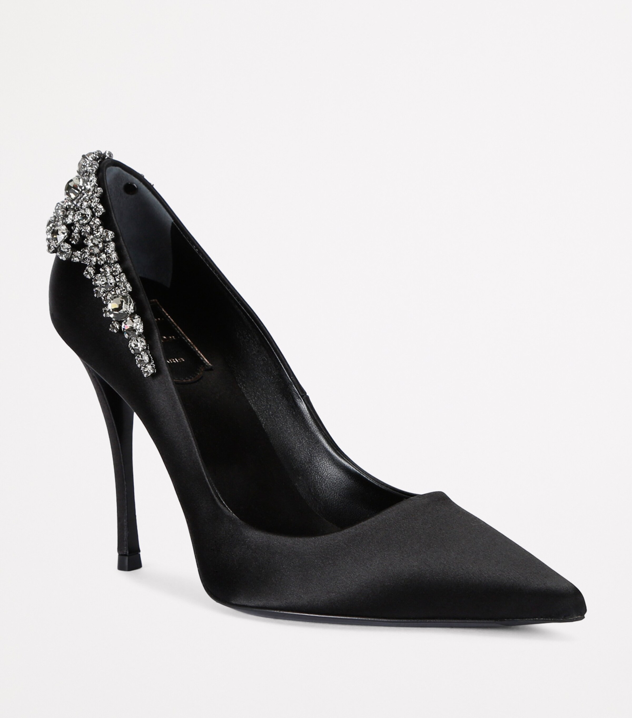 Roger Vivier Embellished Efflorescence Pumps 100 Black Image 3
