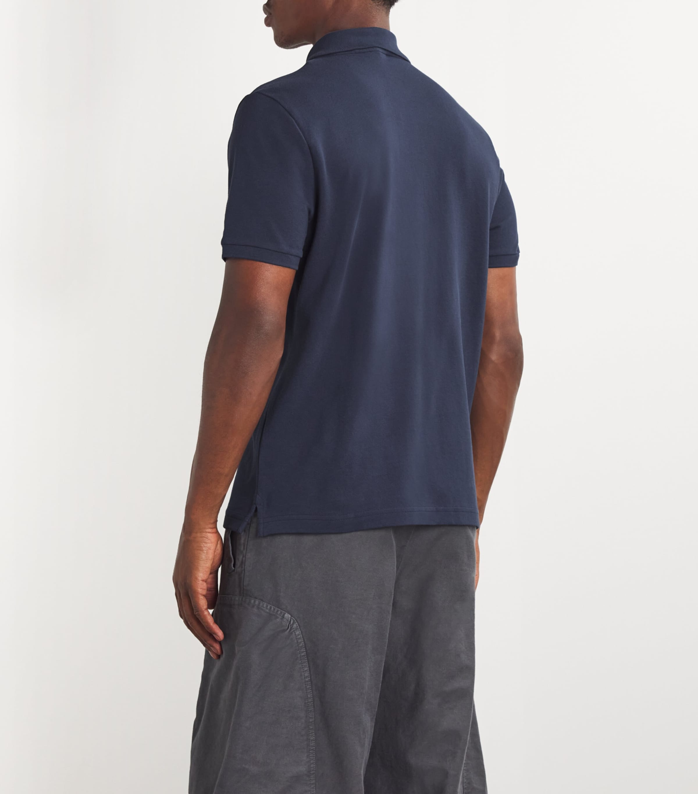 Logo Polo Shirt 833 - NAVY Image 4