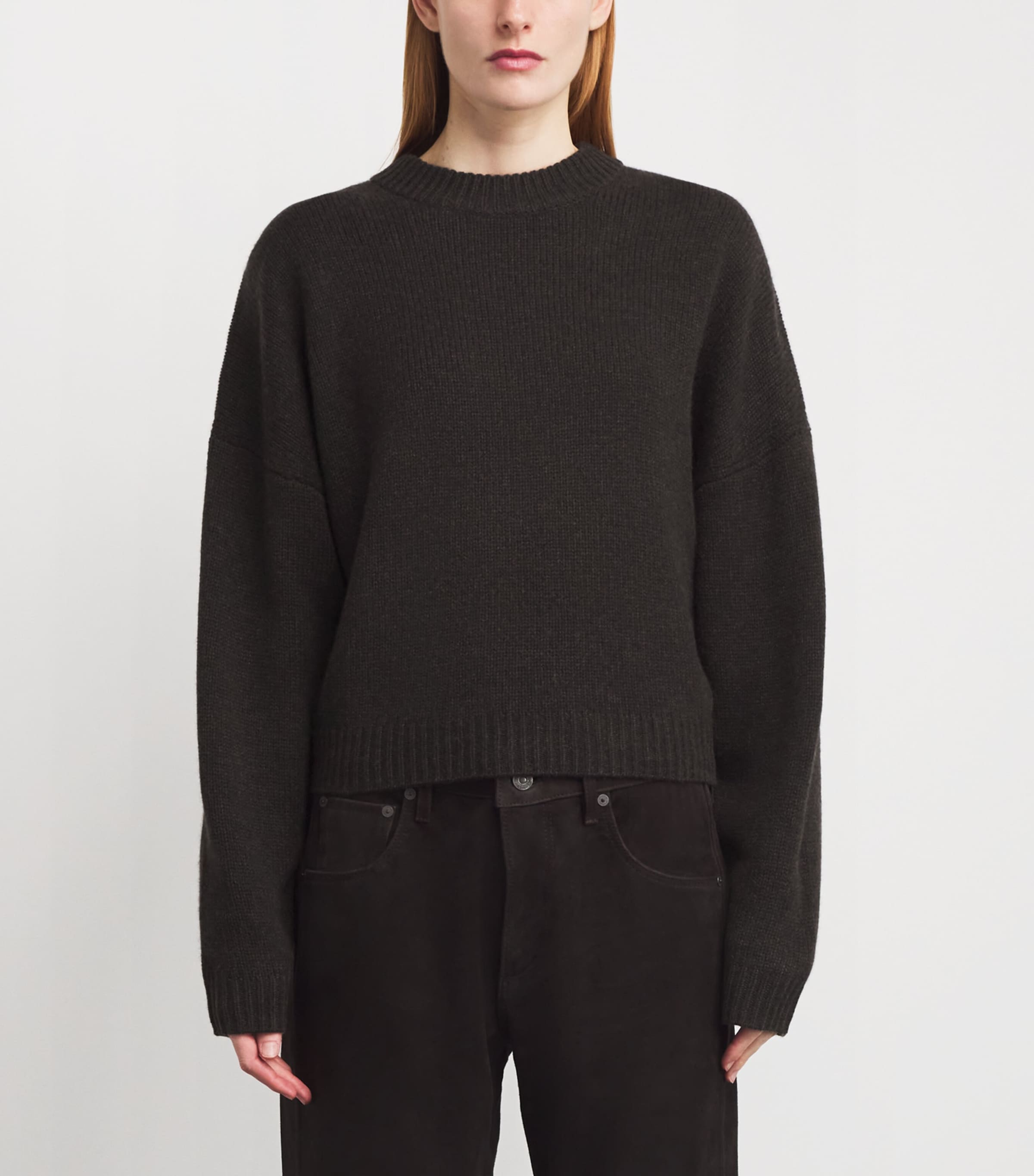 Organic Cashmere Anong Sweater CHOCOLAT Image 3