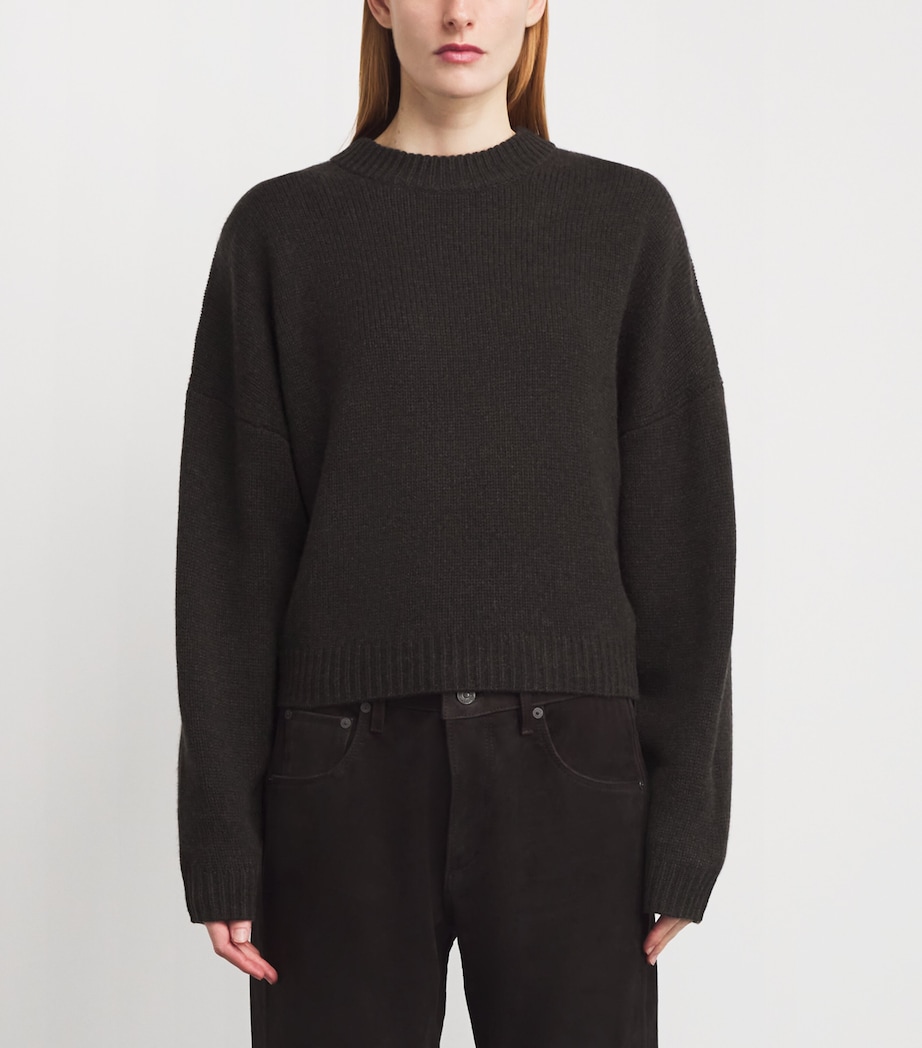 Organic Cashmere Anong Sweater CHOCOLAT Image 3