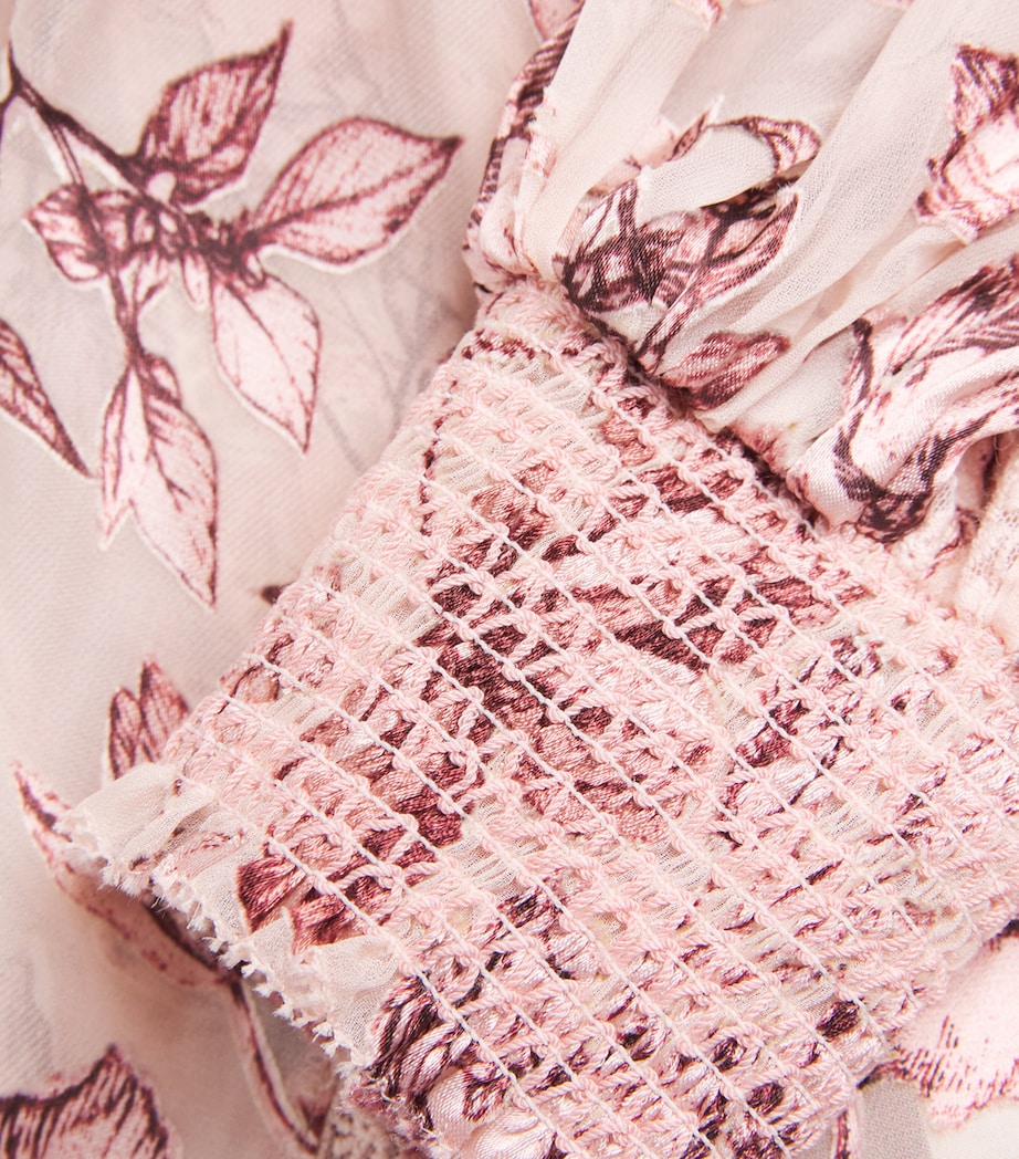 Floral Arlette Blouse J667MYSTCGRDN EN RSE Image 5