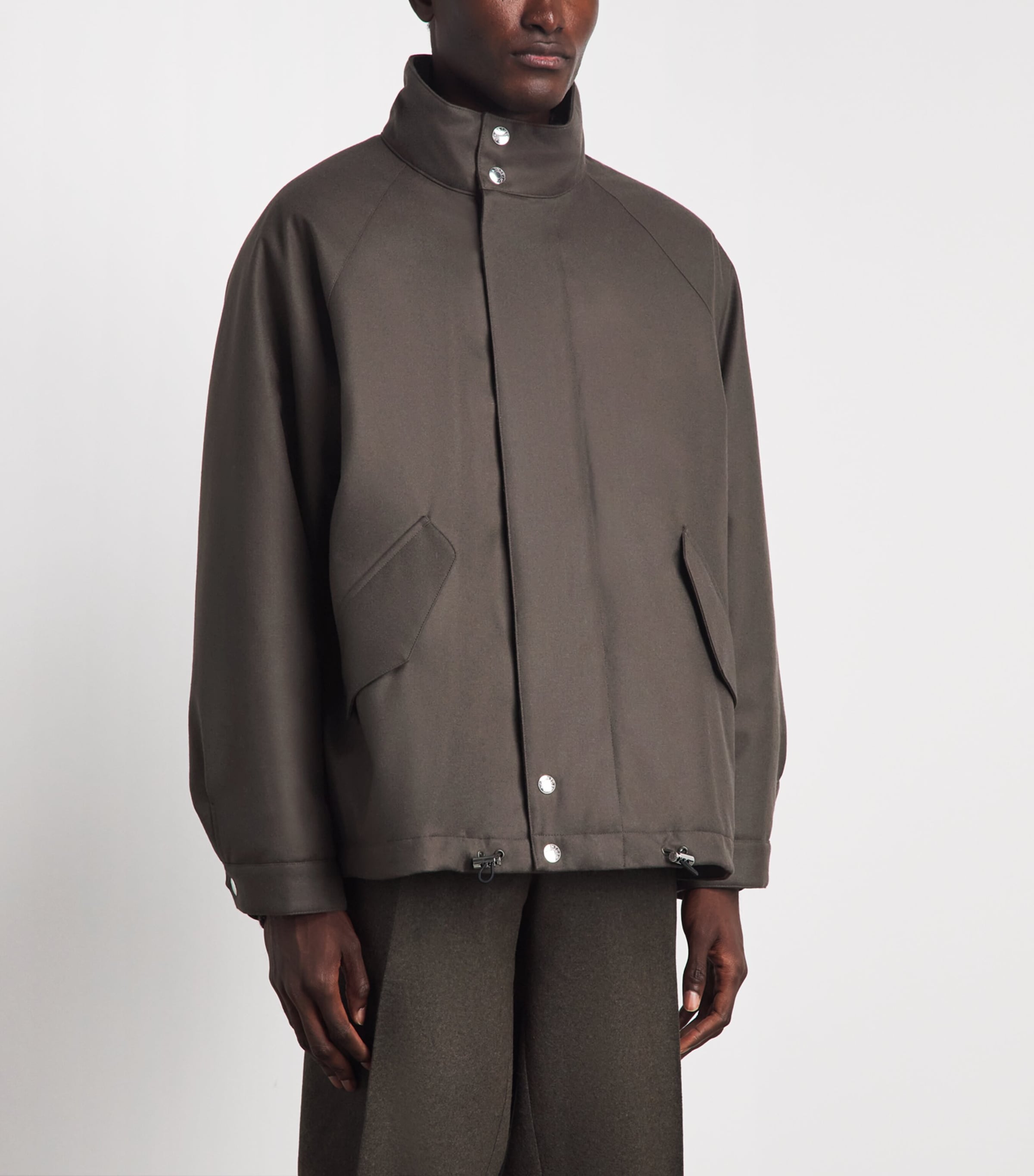 Mackintosh Mens Down Weathered Skye Jacket Dark Olive Image 4