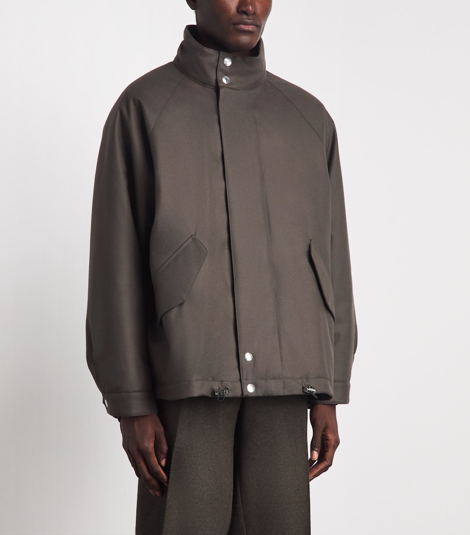 Mackintosh Mens Down Weathered Skye Jacket Dark Olive Image 4