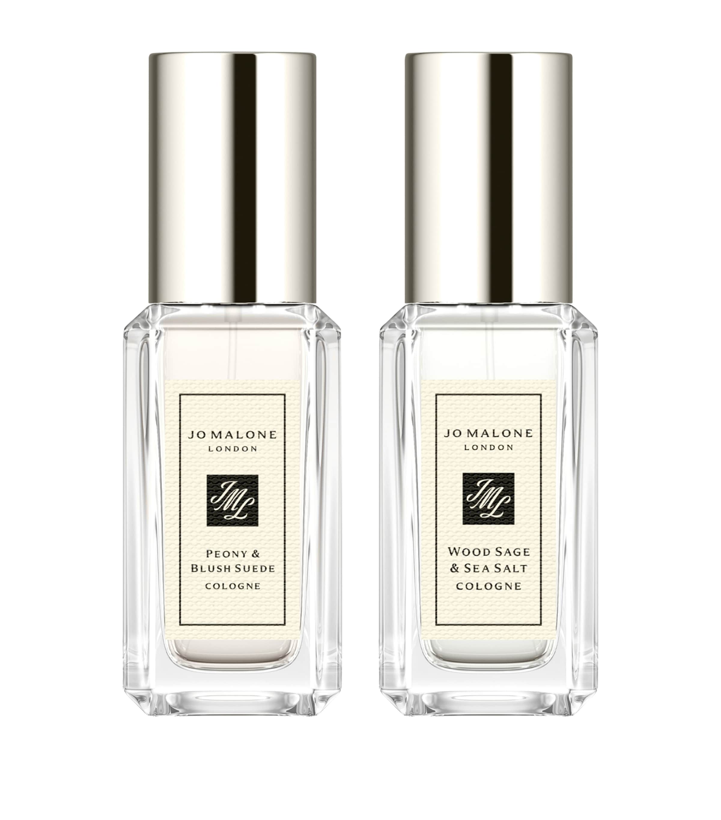 Jo Malone London Peony & Blush Suede and Wood Sage & Sea Salt Cologne Duo (2 x 9ml) | Beauty Gift Sets | Perfume Gift Sets | Womens | Mens | Unisex | Designers | Jo Malone London