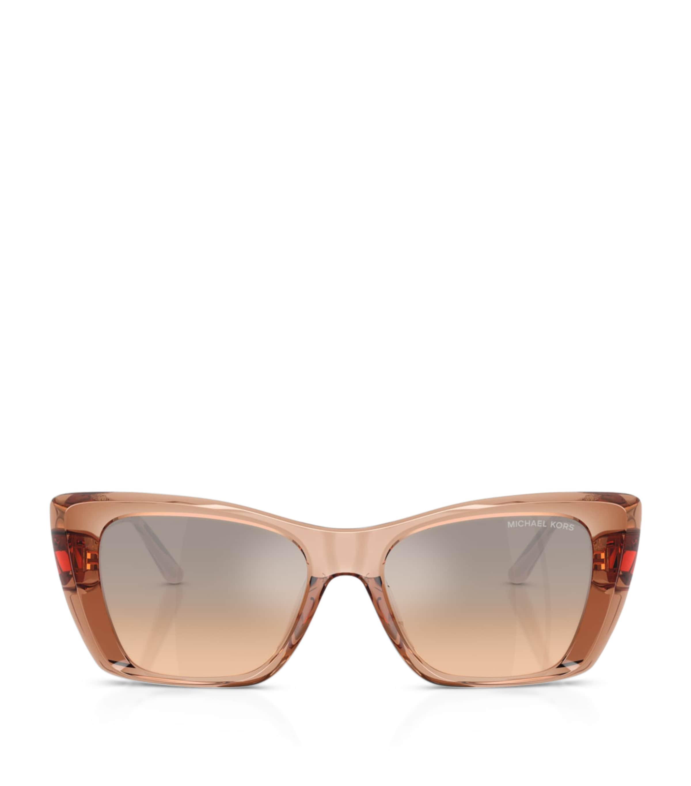 Michael Kors Tokyo Square Sunglasses Brown Image 1