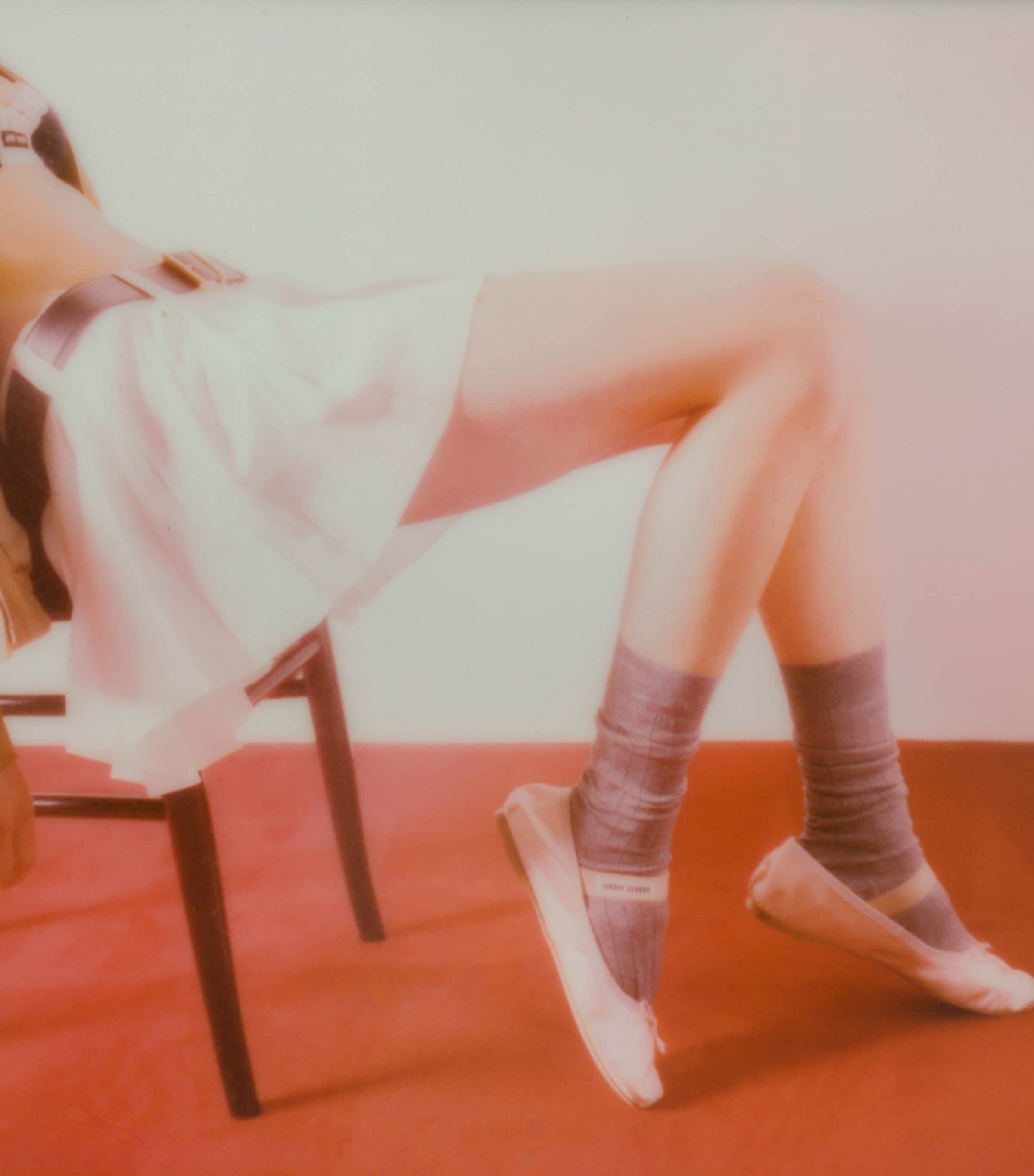 Satin Ballet Flats F0615 Image 3