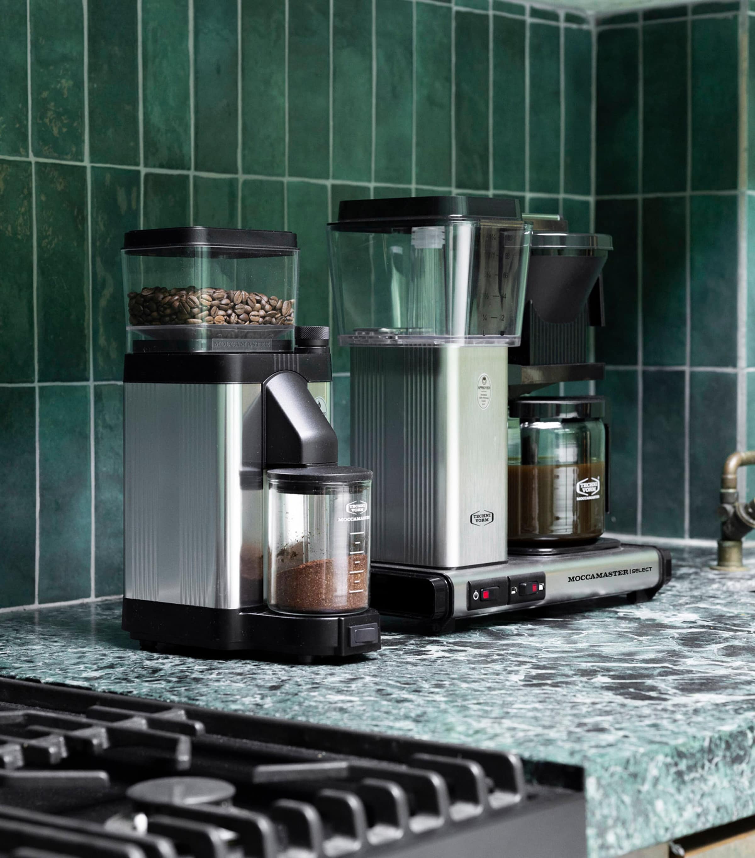 Moccamaster KBG Select Filter Coffee Machine Brushed Image 4