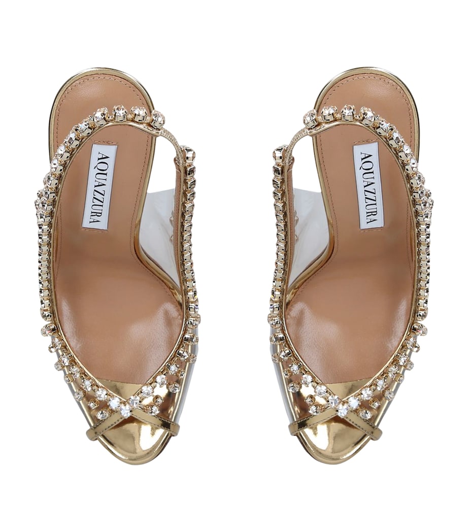 Crystal Temptation Sandals 105 GOLD Image 4