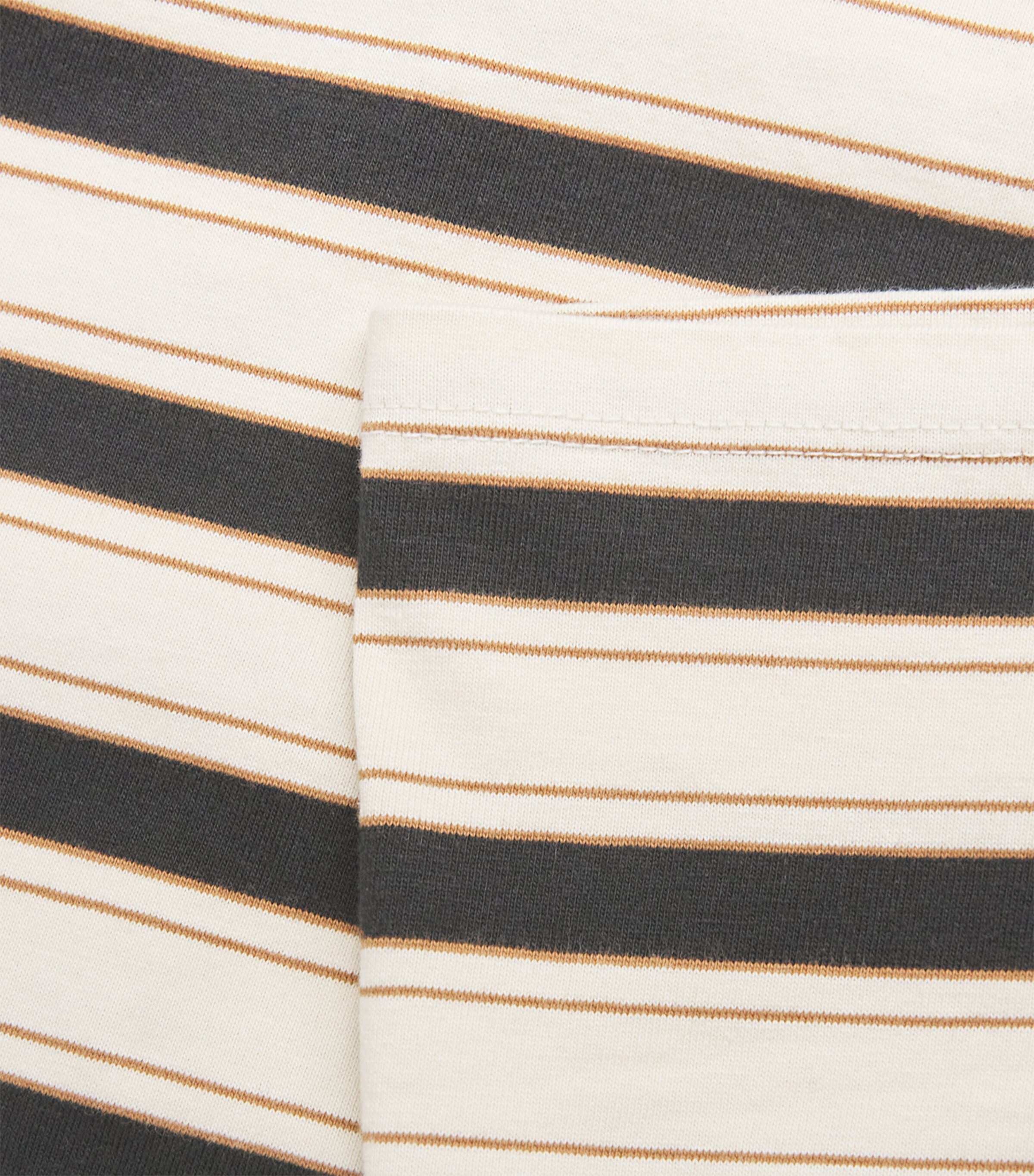 Rag & Bone Womens Cotton Stripe Kelly T-Shirt Creammulti Image 6