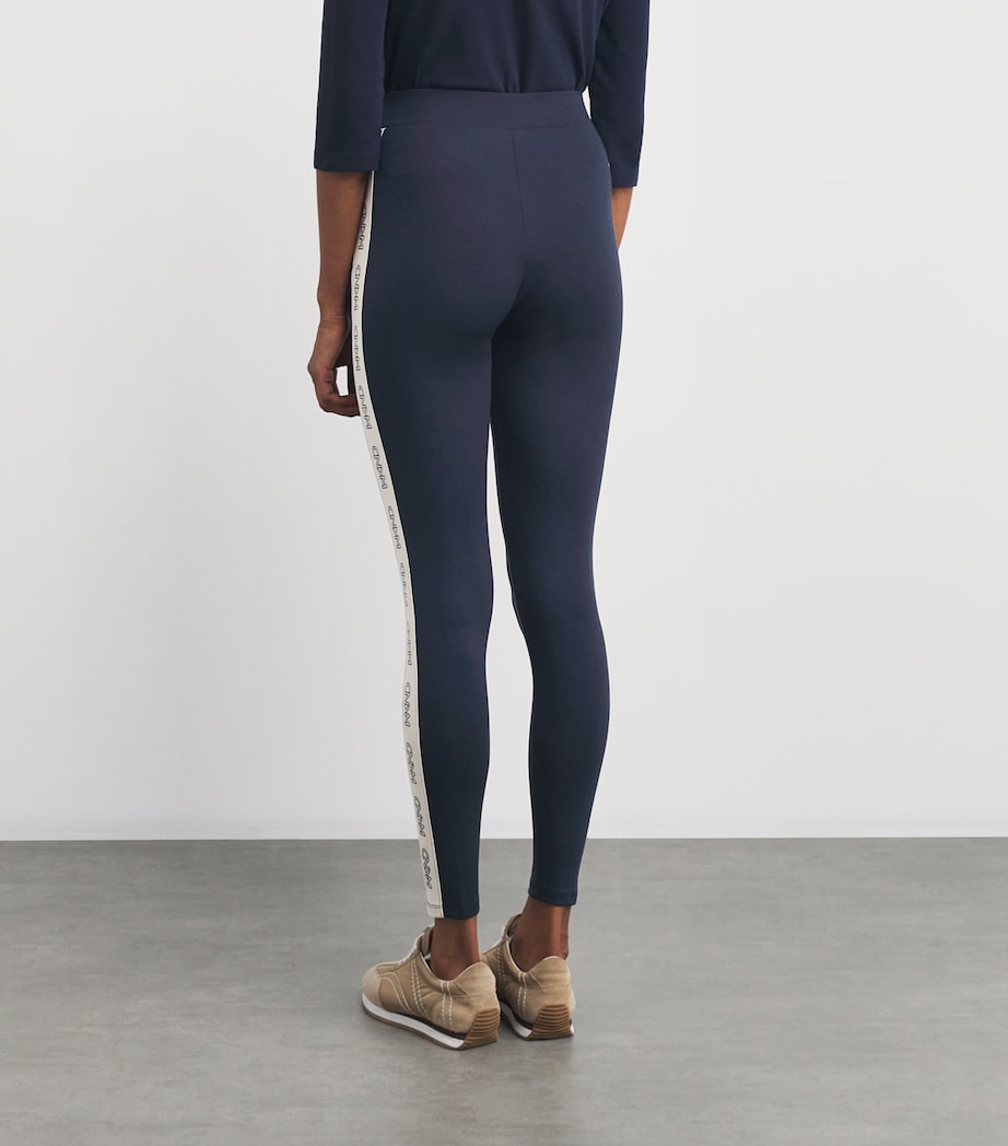 Stretch-Jersey Slim Leggings NAVY Image 4
