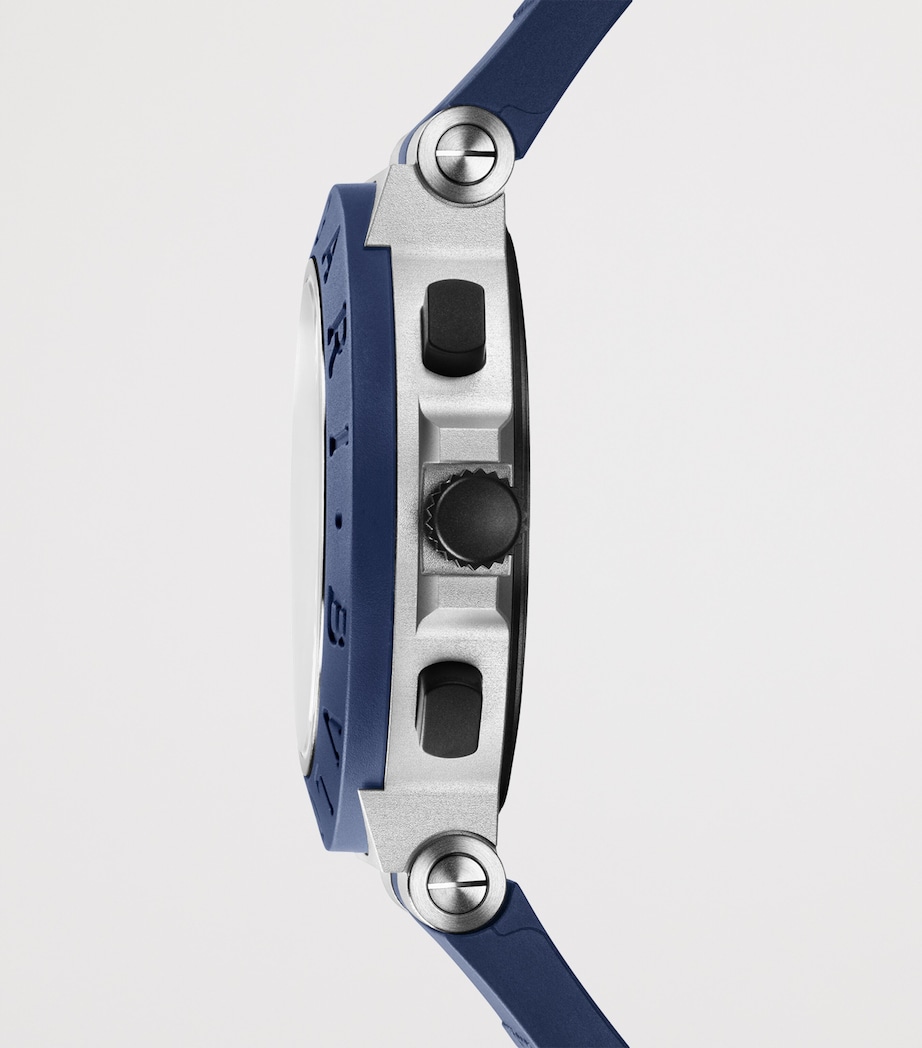 Bvlgari Aluminium Watch 41mm BLUE Image 3