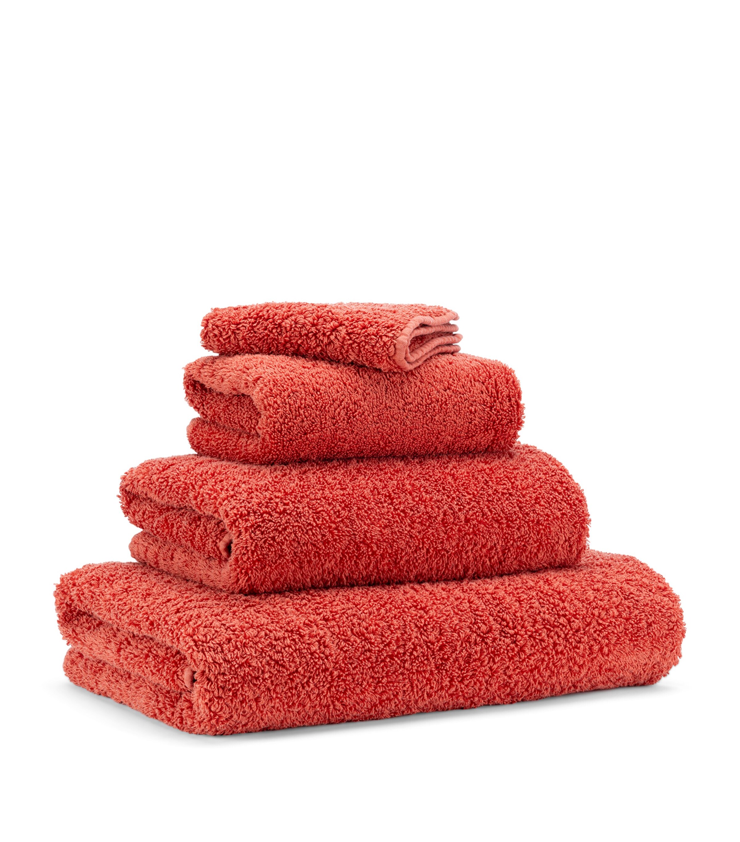 Abyss & Habidecor Egyptian Cotton SuperPile Hand Towel (55cm x 100cm) Chili Image 2