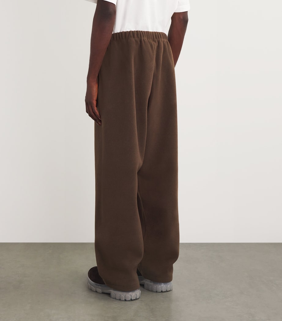 Logo-Patch Sweatpants BROWN Image 4