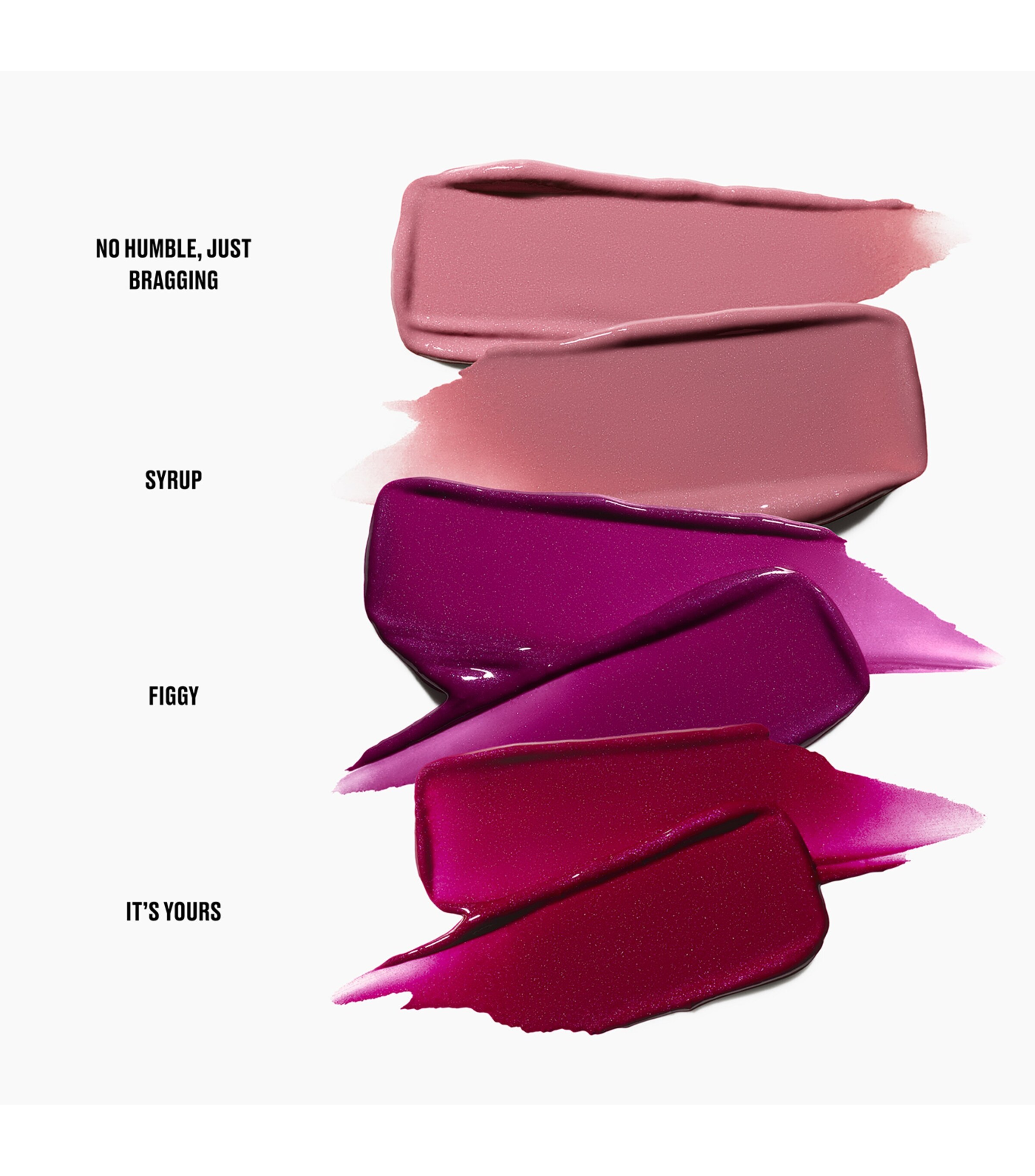 MAC Lustreglass Sheer-Shine Lipstick Nt Hmbl,jst Brgng Image 4
