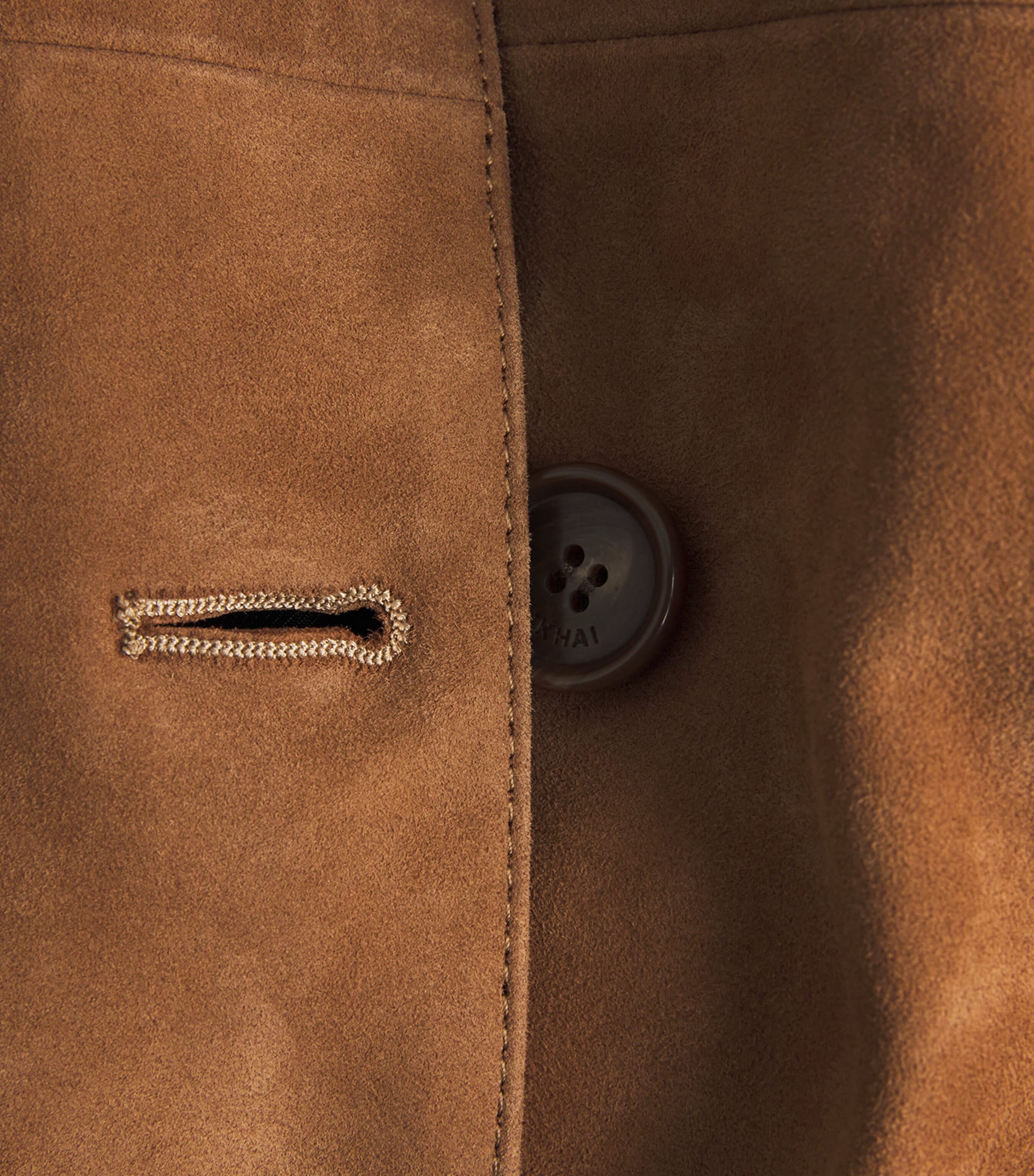 Suede Marley Bomber Jacket CAMEL Image 5