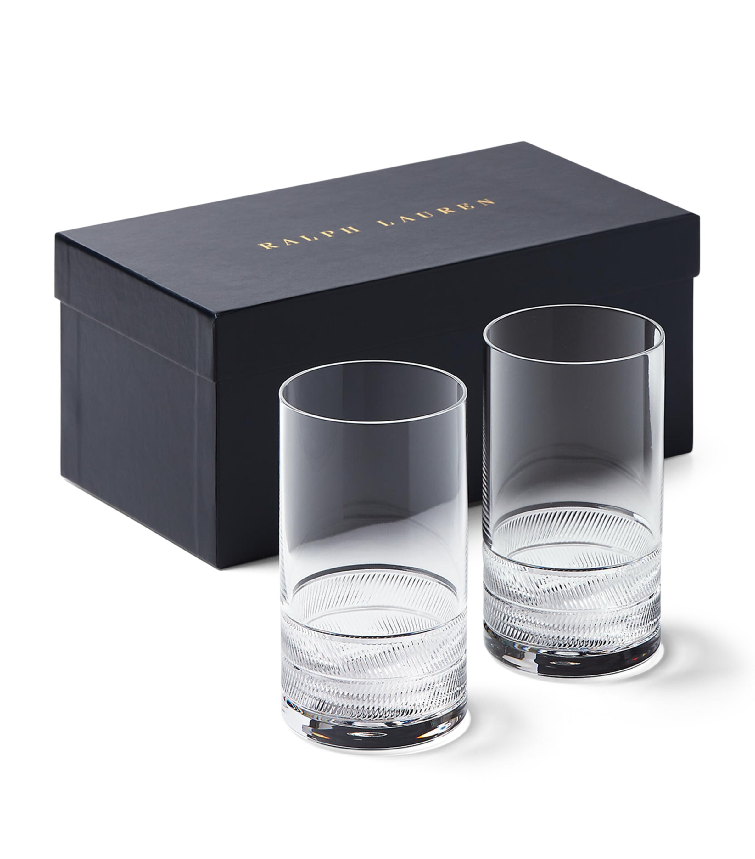 Set of 2 Remy Highball Glasses CLEAR Image 2