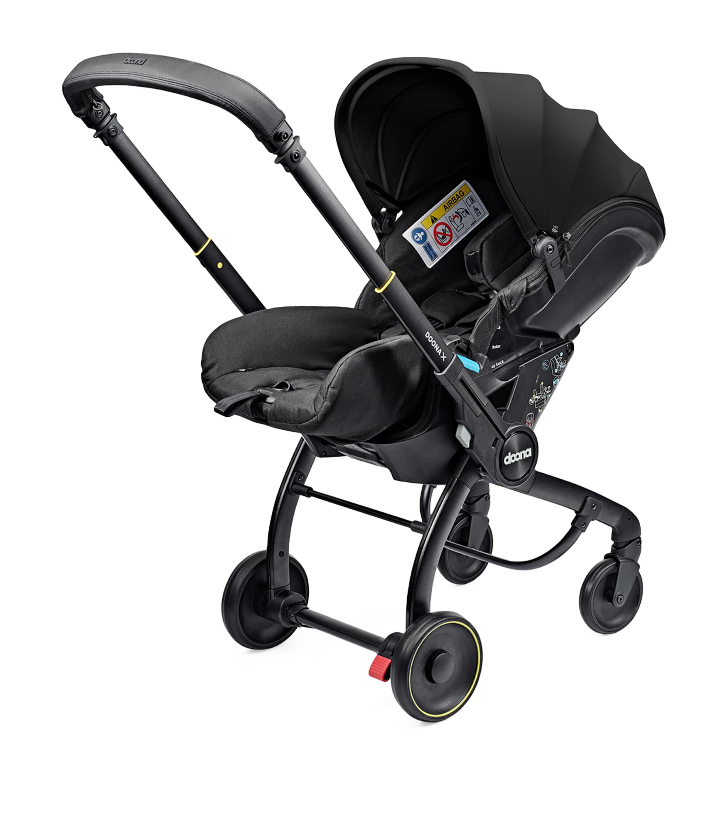 Doona X Infant Car Seat and Stroller NITRO BLACK Image 4