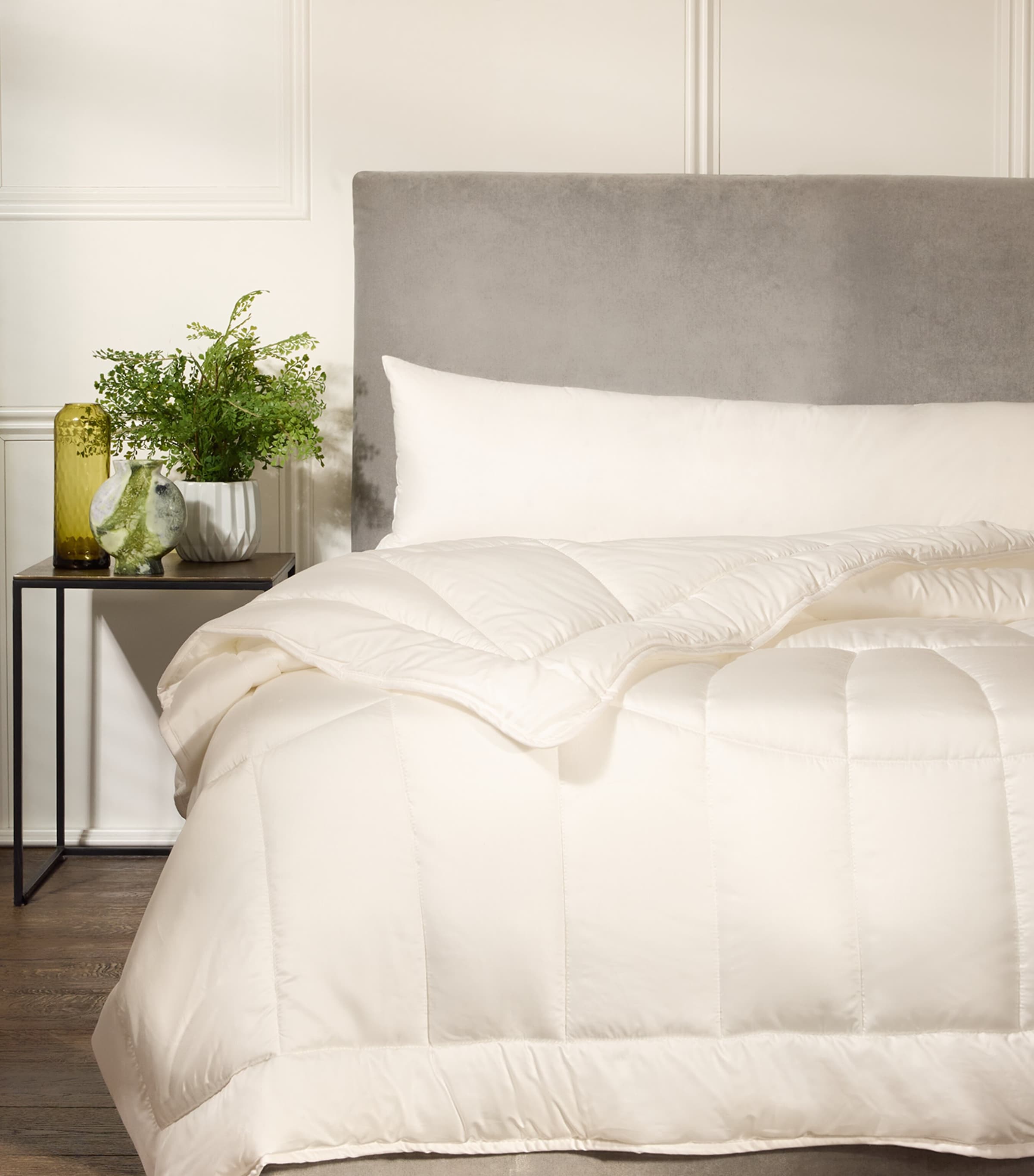 Down Cambridge Body Pillow (35cm x 160cm) WHITE Image 4