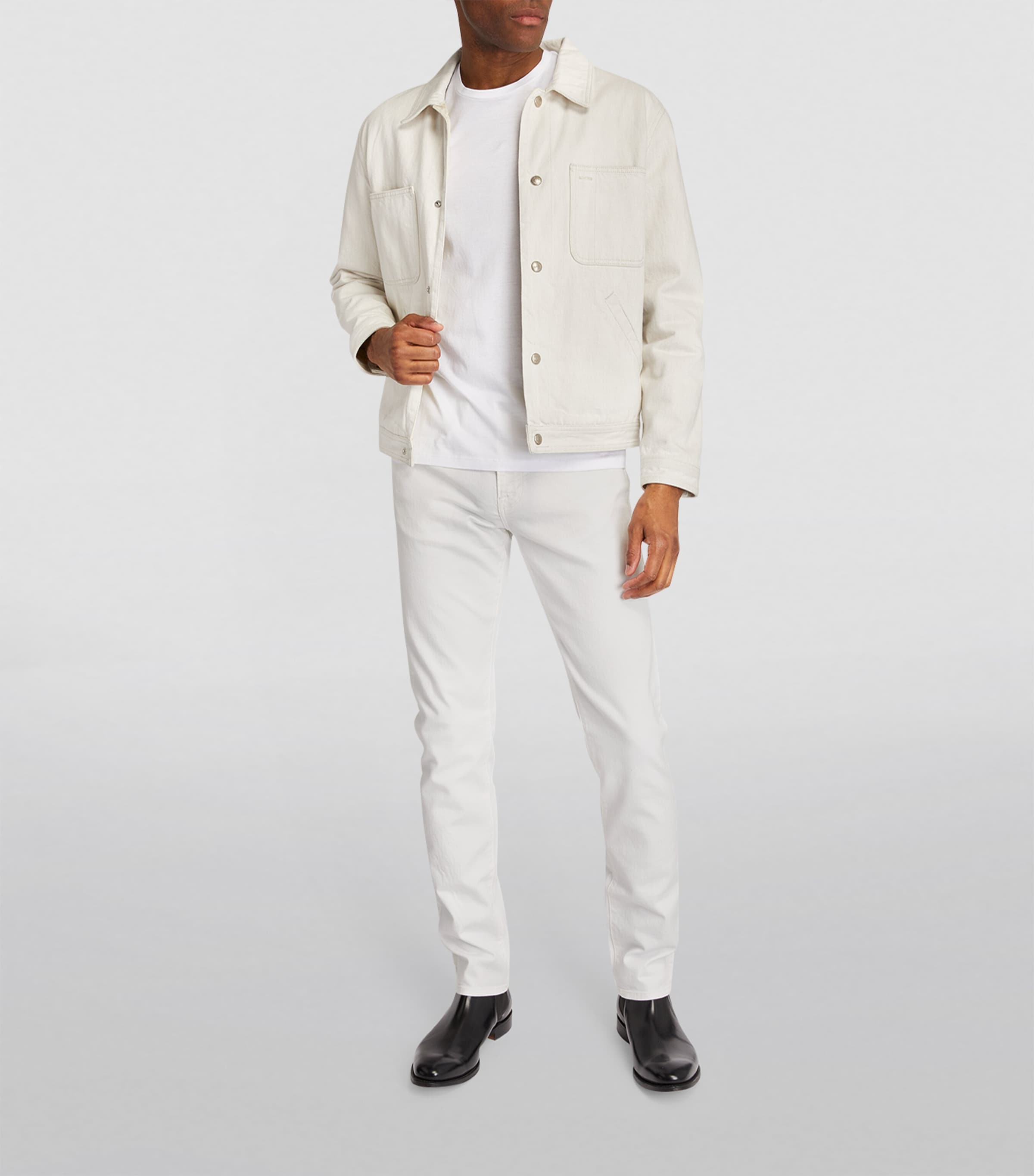 L'Homme Slim Jeans WHSW-WHISPER WHITE Image 2