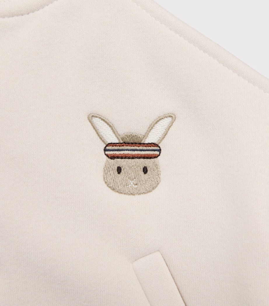 Donsje Noal Bomber Jacket (6 Months – 4 Years) Soft Powder Image 3