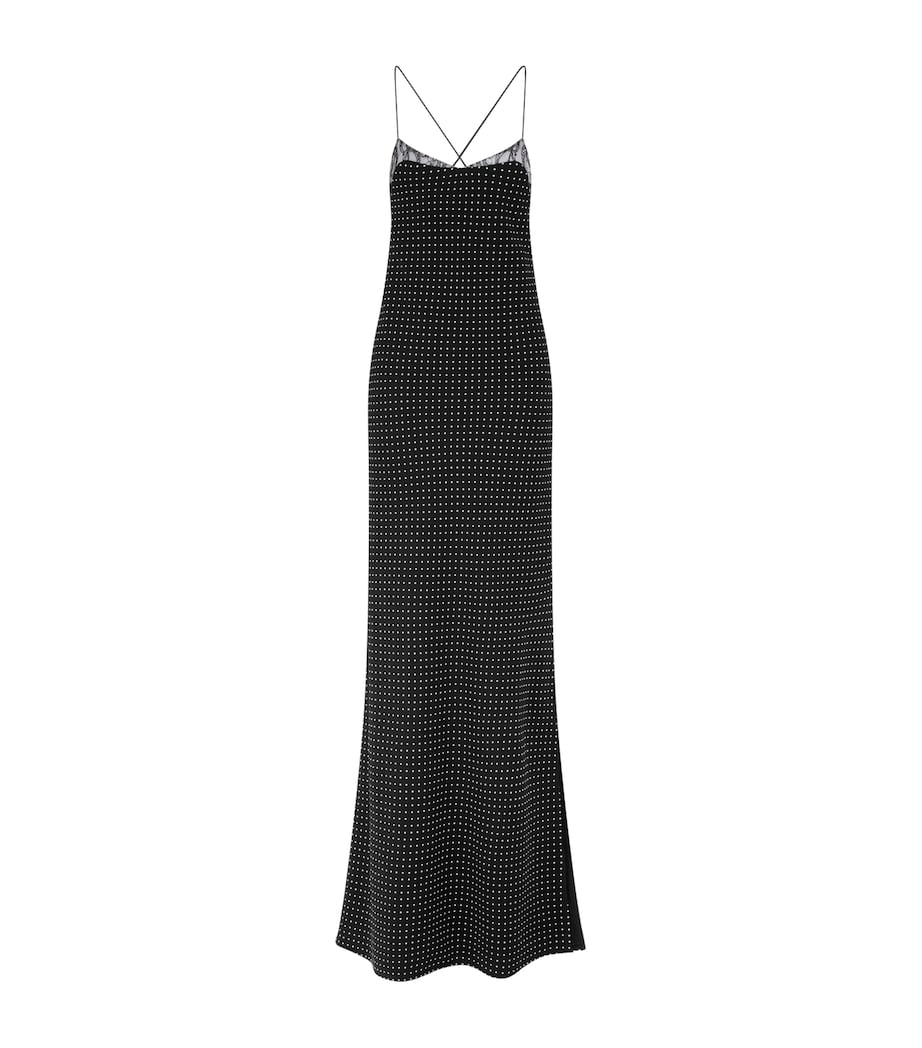 TOM FORD Womens Silk Lace Maxi Dress Nwa Image 1