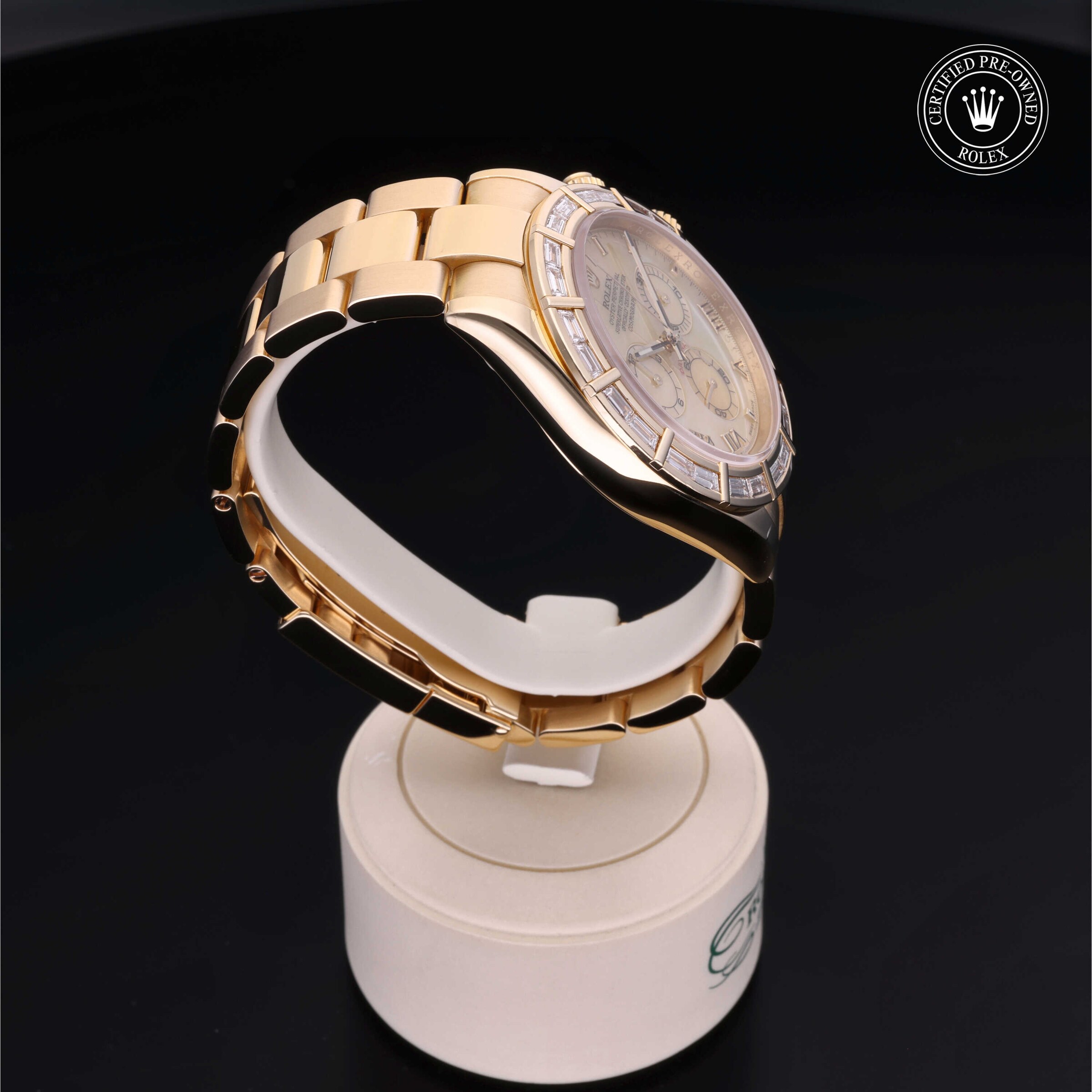 Model image: rolex-certified-pre-owned-Cosmograph Daytona-40mm-18ct Yellow Gold-2000s-M116568BR-0006 thumbnail 3