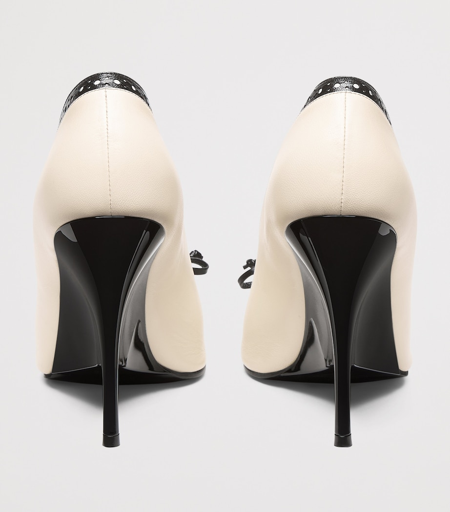 McQueen Leather Koko Pumps 105 Image 4