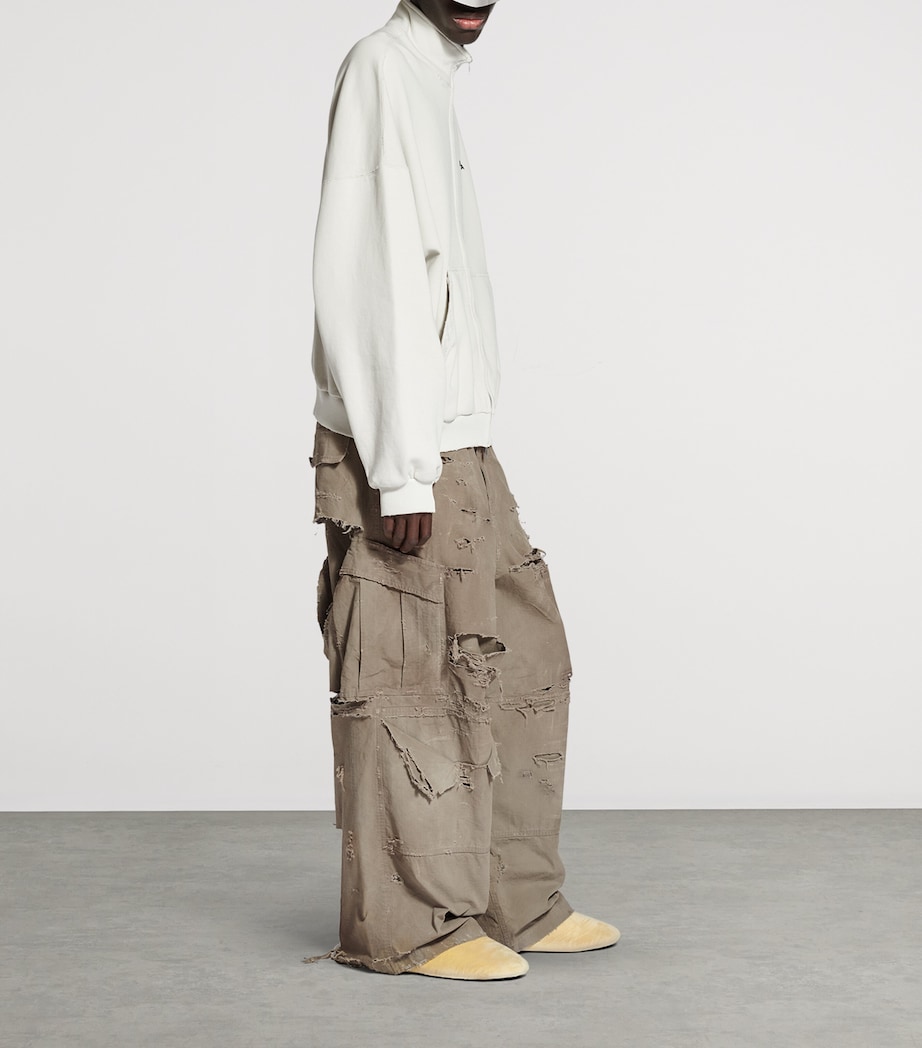 Cotton Logo Zip-Up Jacket 9012 Image 6