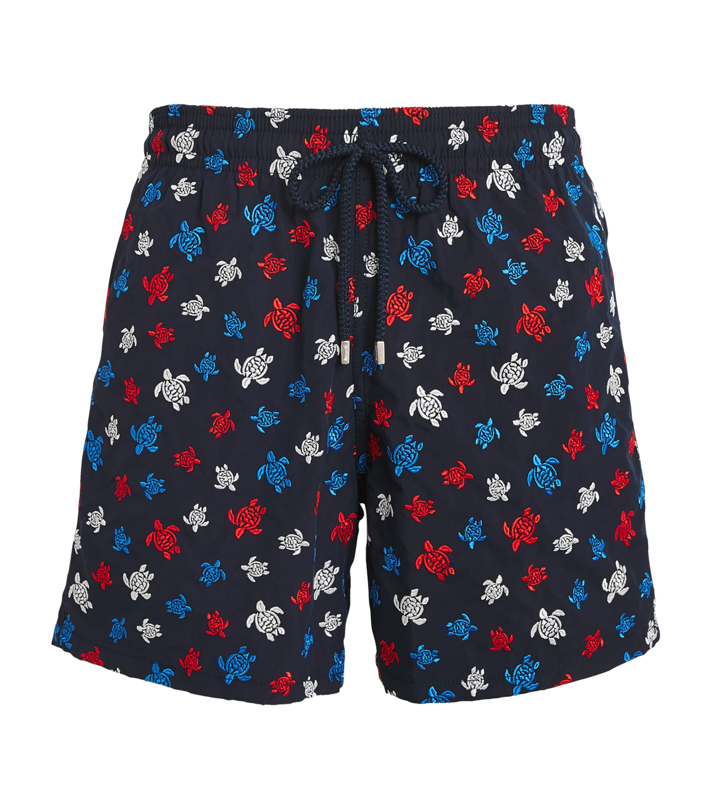 Shop Vilebrequin Turtle Embroidery Mistral Swim Shorts