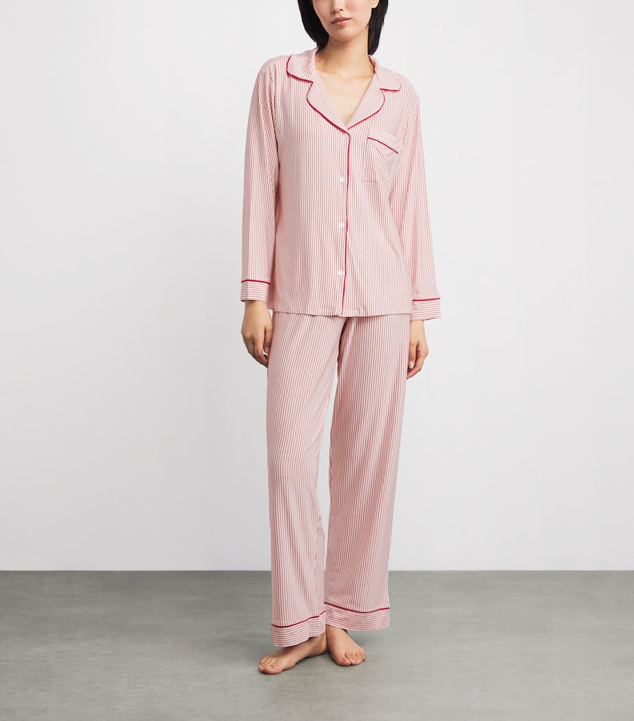 Stripe Gisele Pyjama Set DUO STRIPE/HOLL Image 2