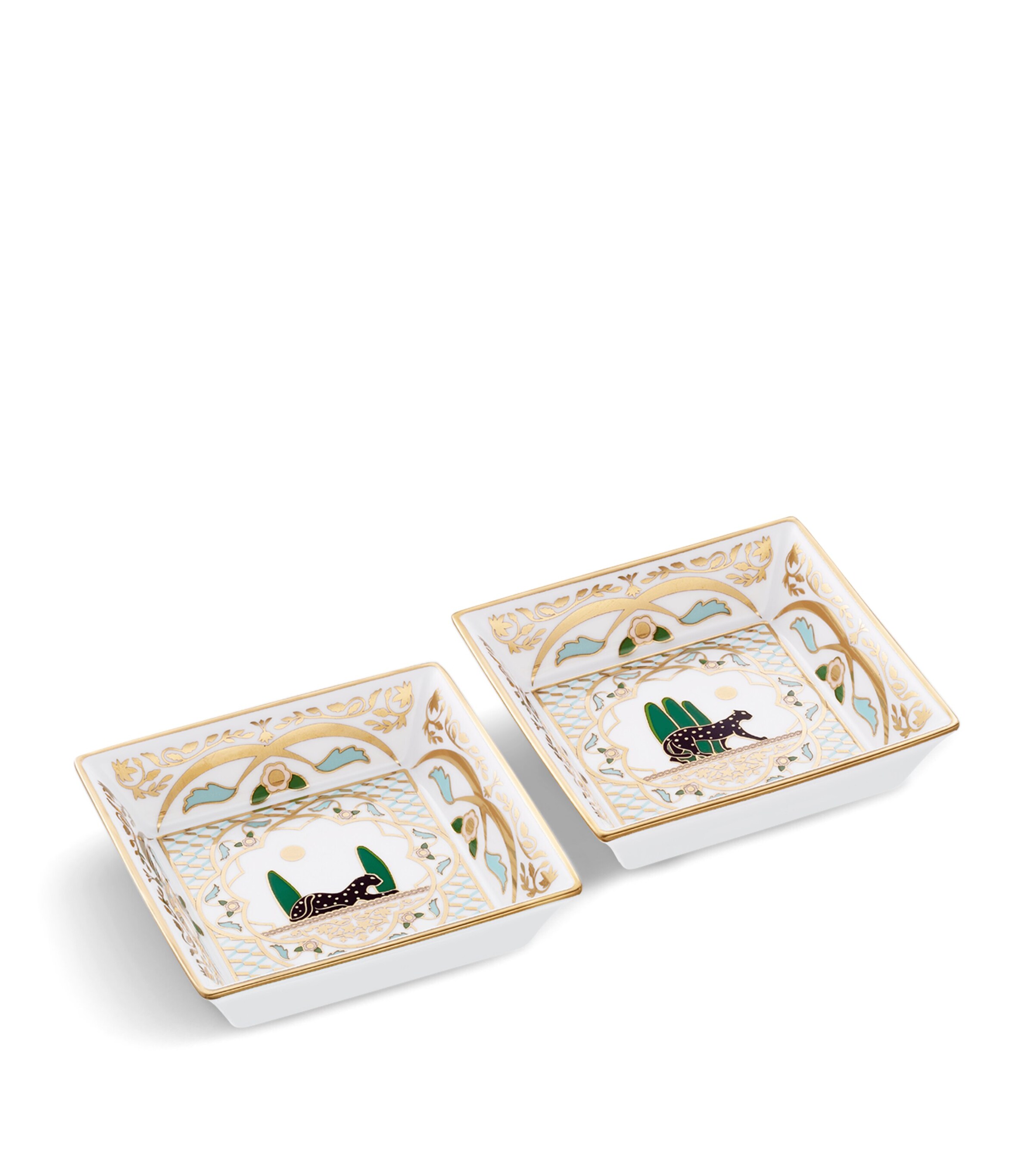 Cartier Small Panthère de Cartier Trinket Trays (Set of 2